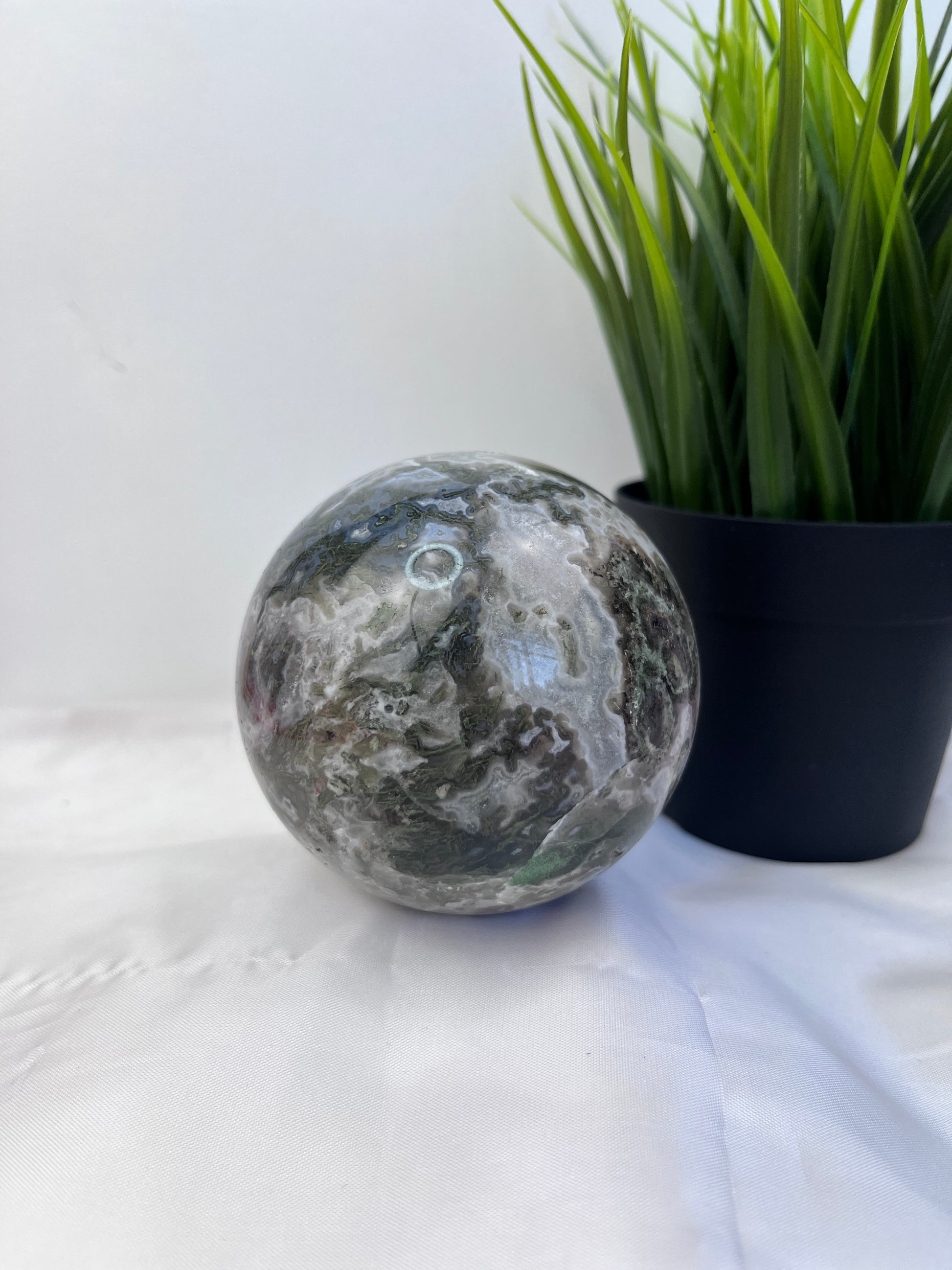 Moss Agate Spheres