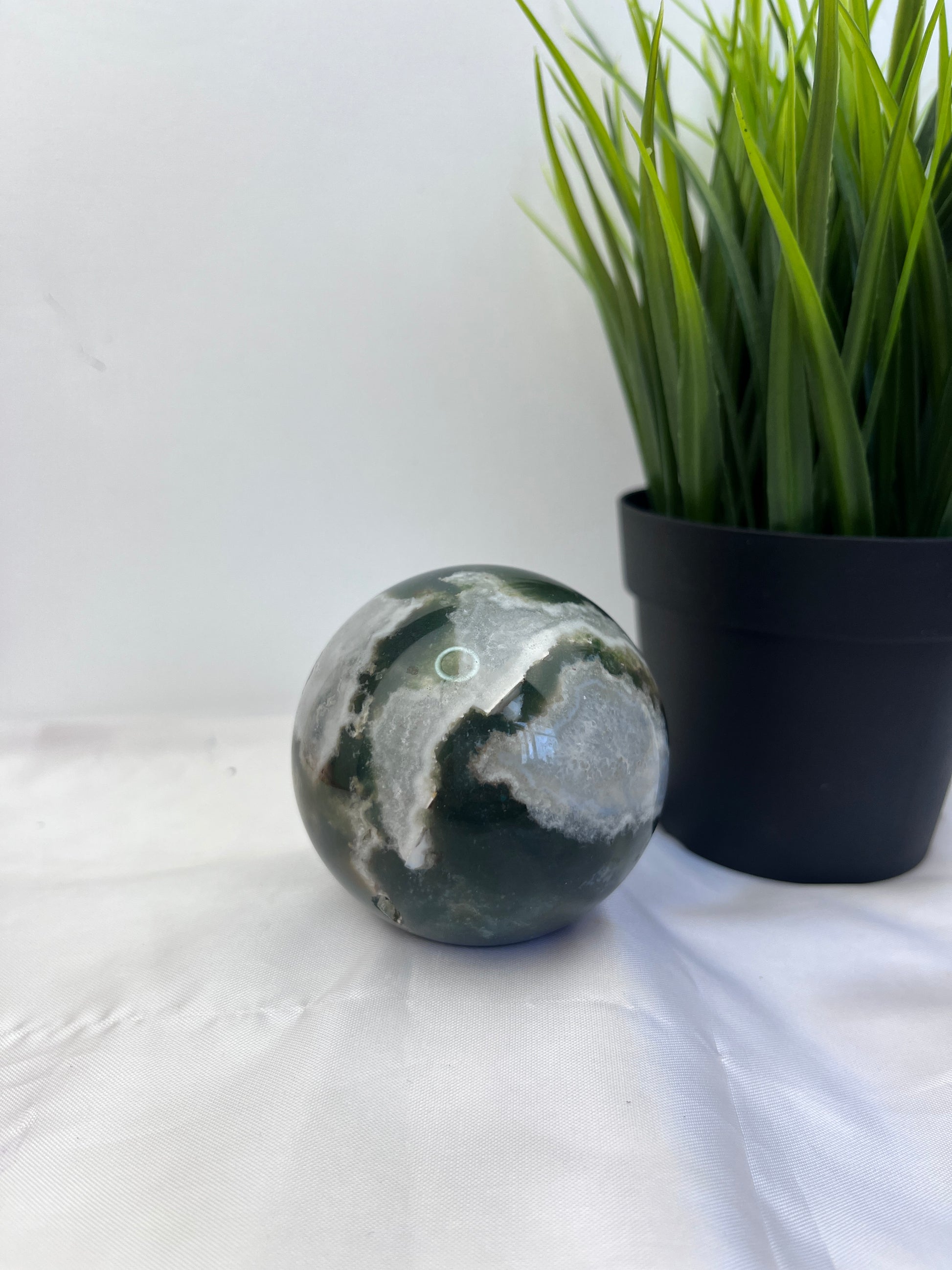Moss Agate Spheres