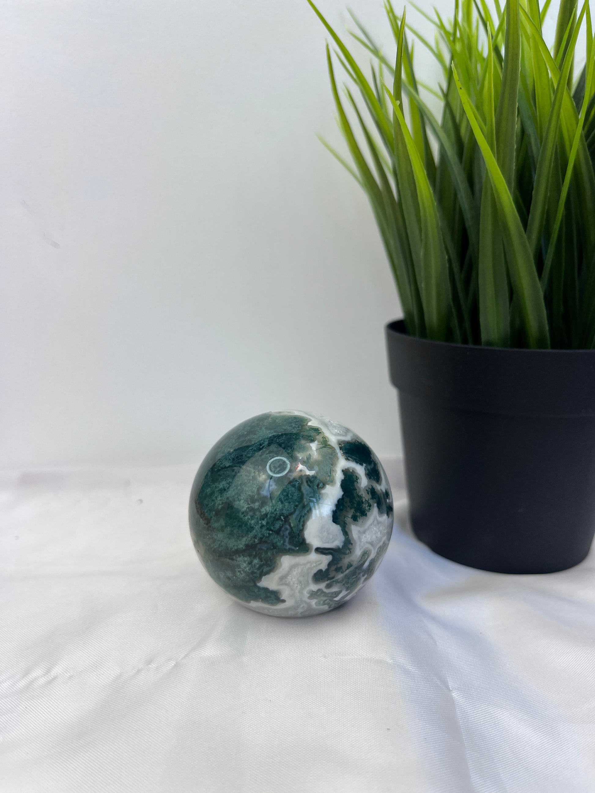 Moss Agate Spheres