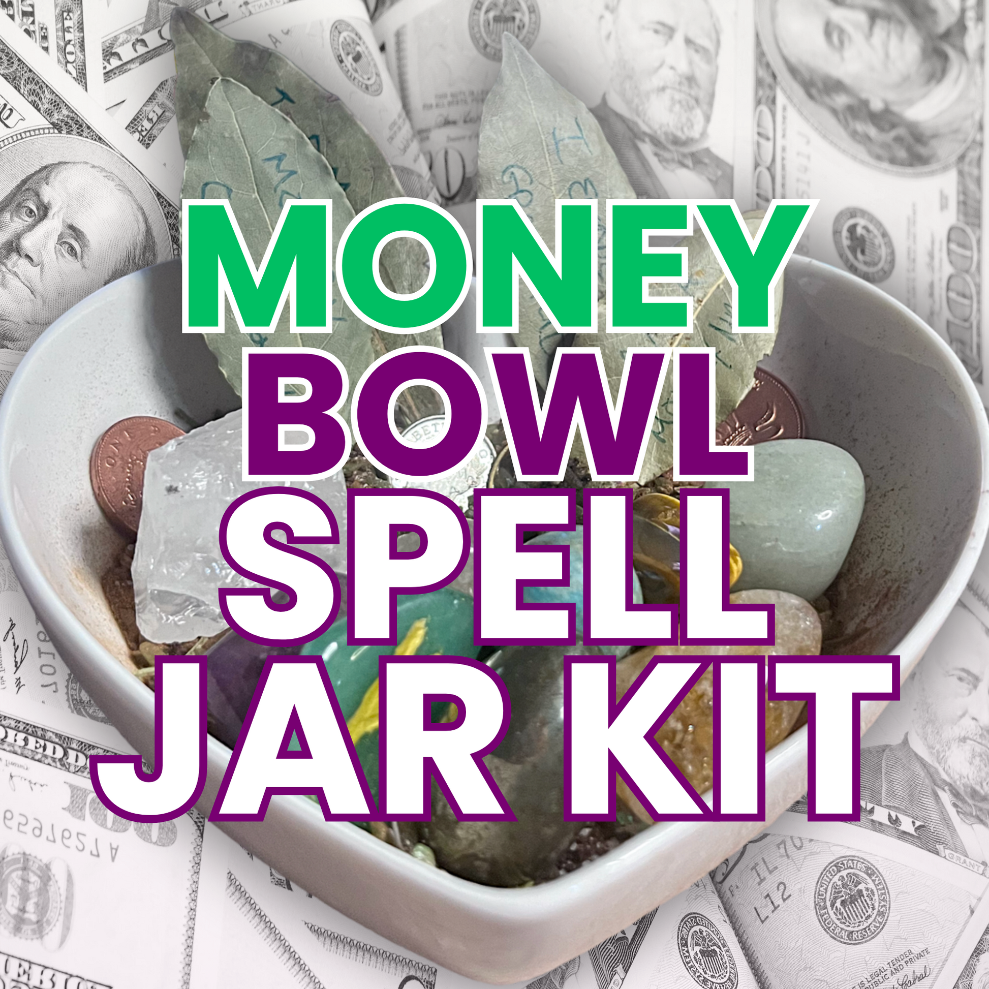 MONEY BOWL Spell Jar Kit