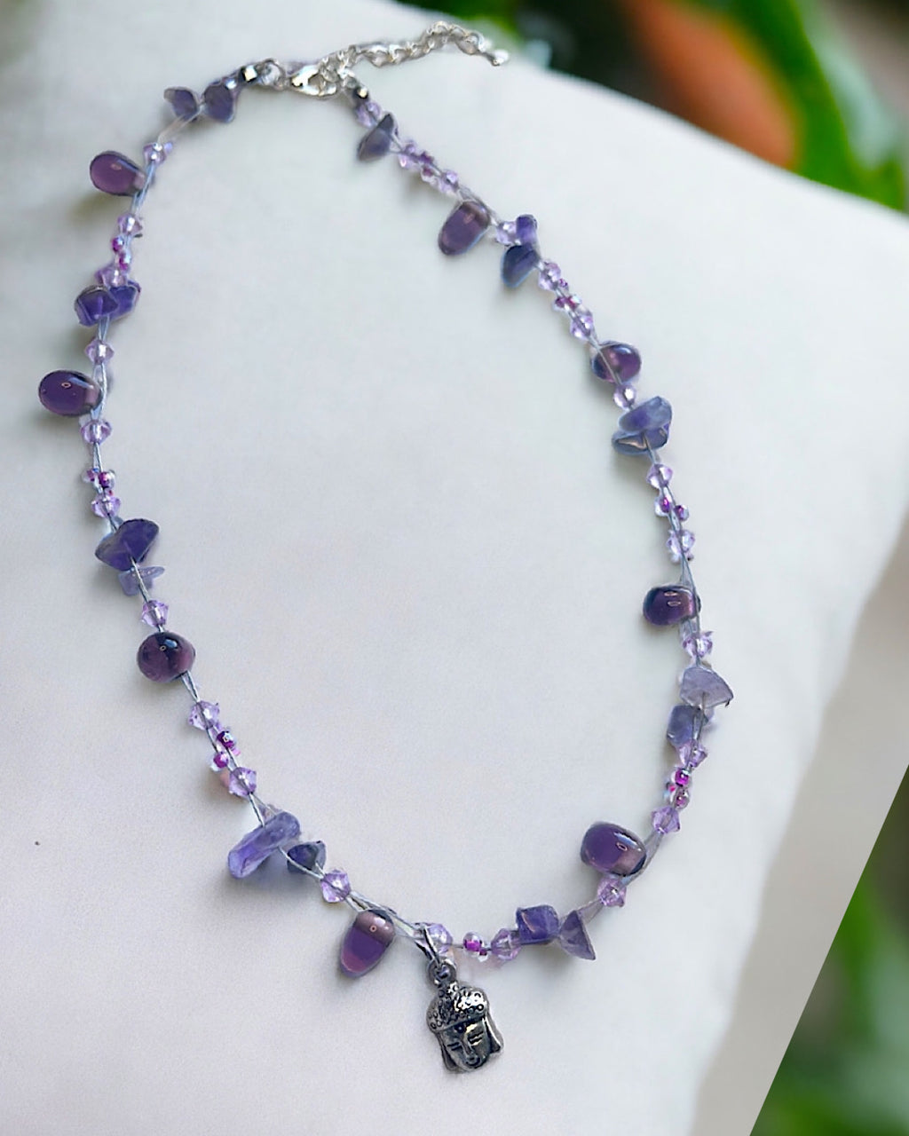 Buddha Amethyst Set