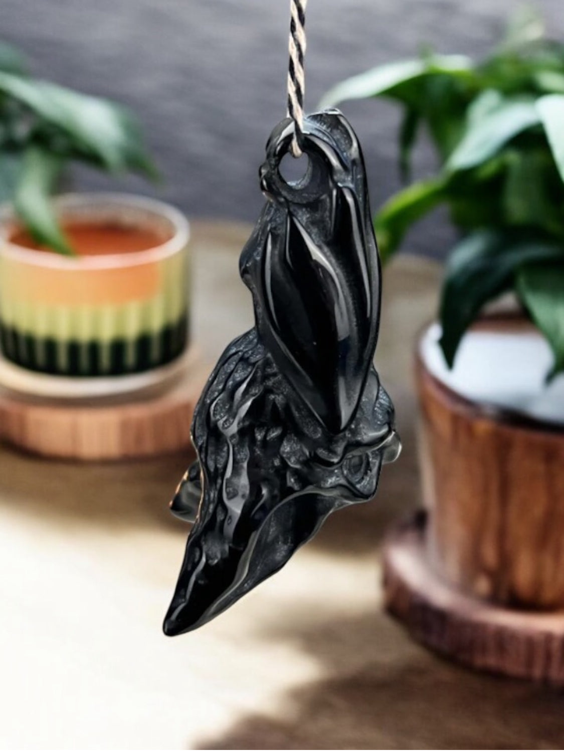Black Obsidian Bat
