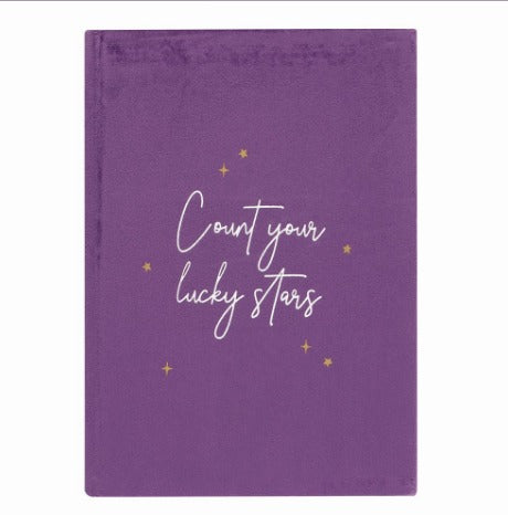 CONSTELLATION VELVET NOTEBOOK