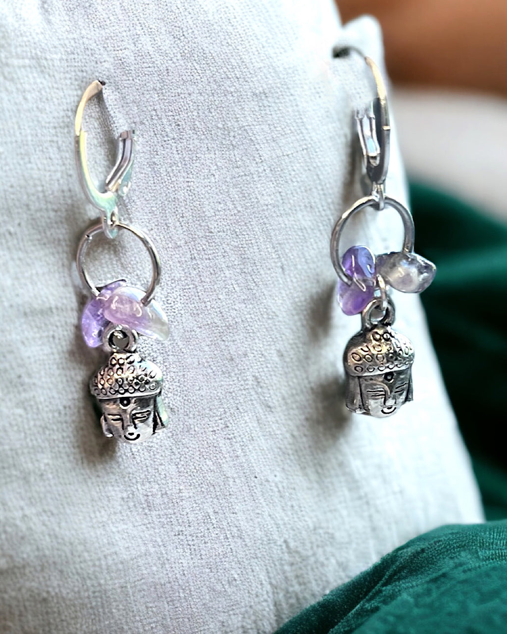 Buddha Amethyst Set