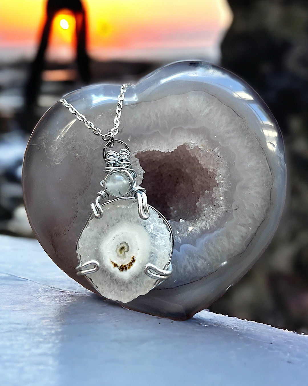 Solar Quartz Necklace