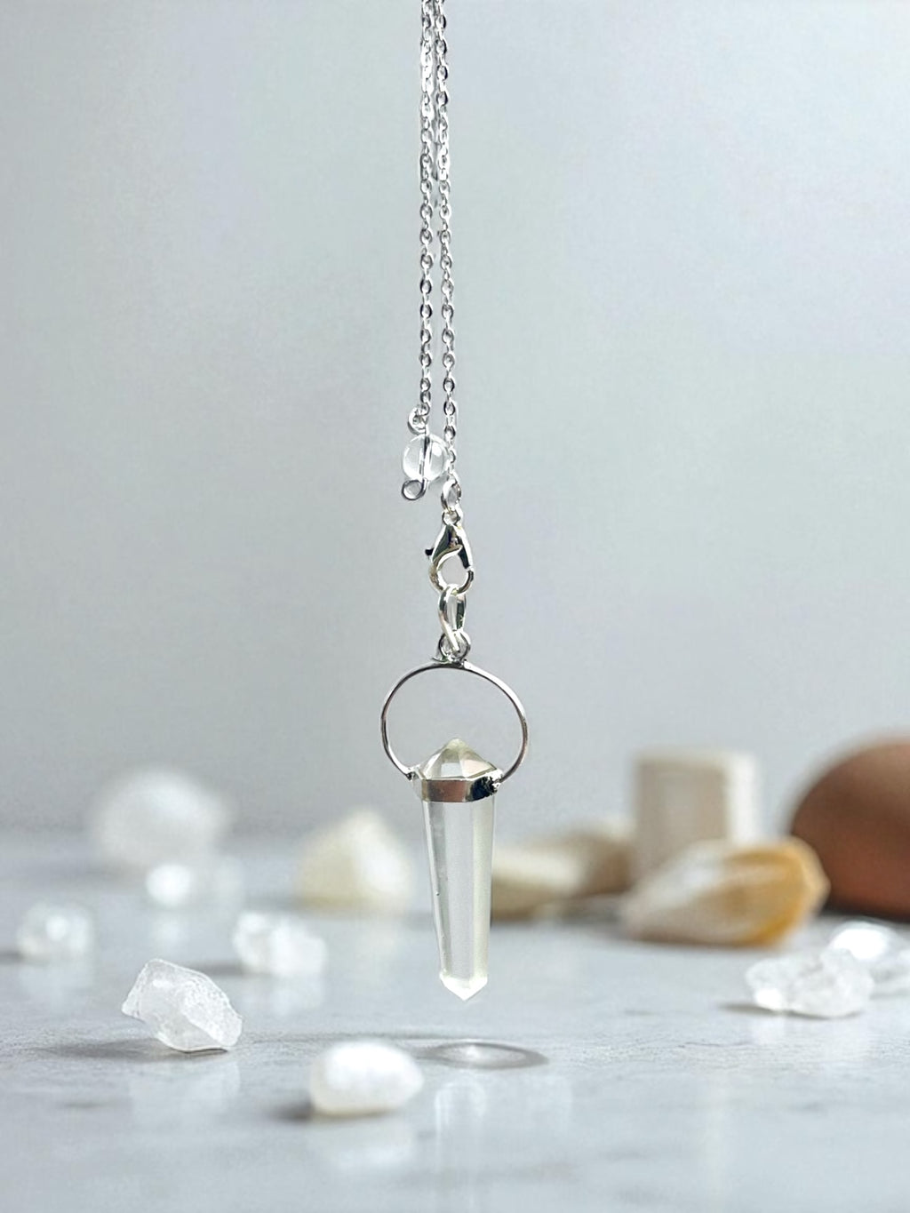 Goddess Quartz Pendulum
