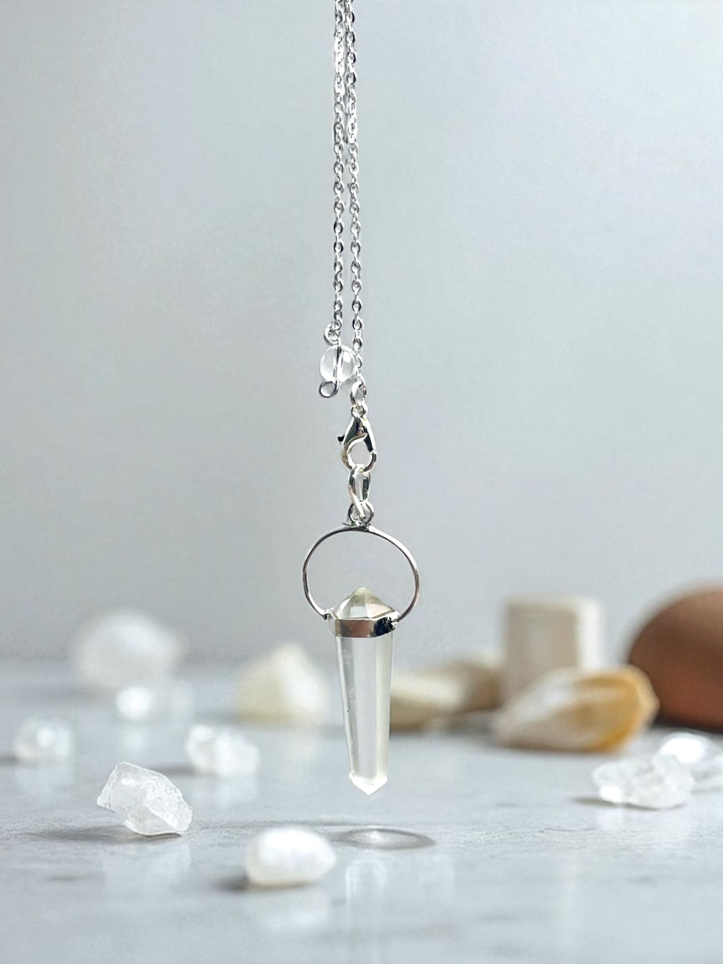 Goddess Quartz Pendulum