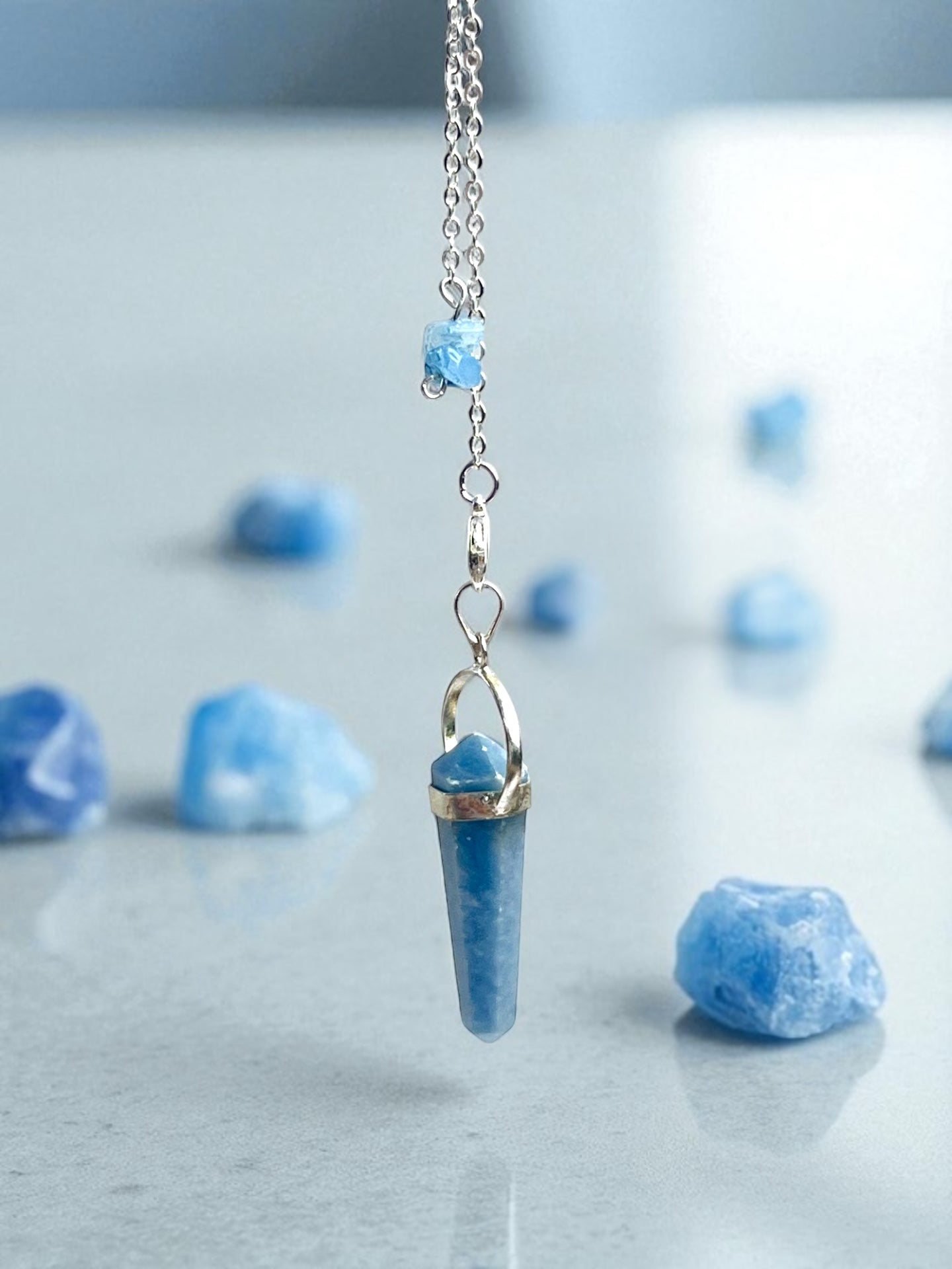 Angelite Pendulum