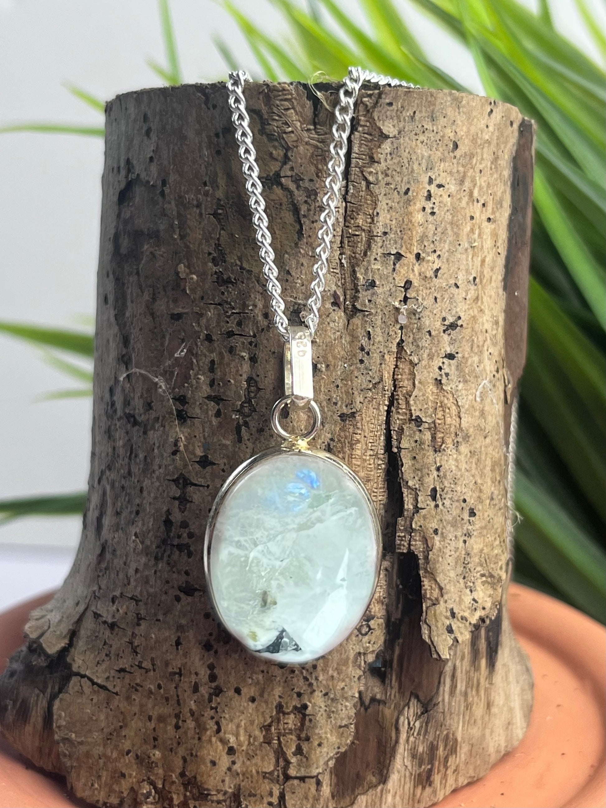 S925 Moonstone Necklace