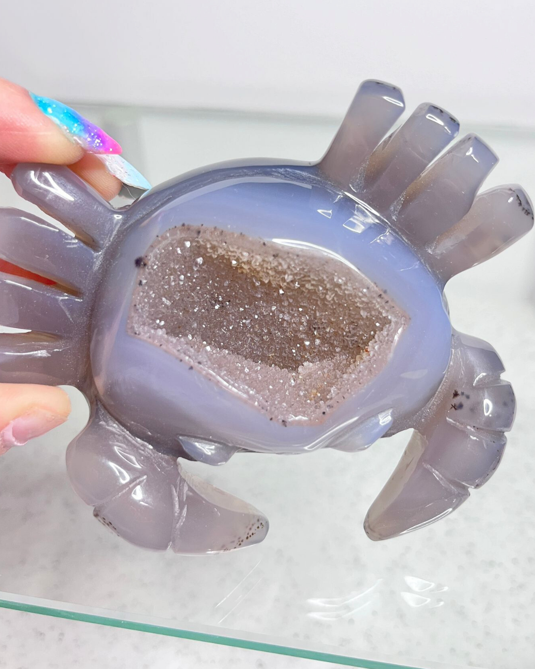 Druzy Crab