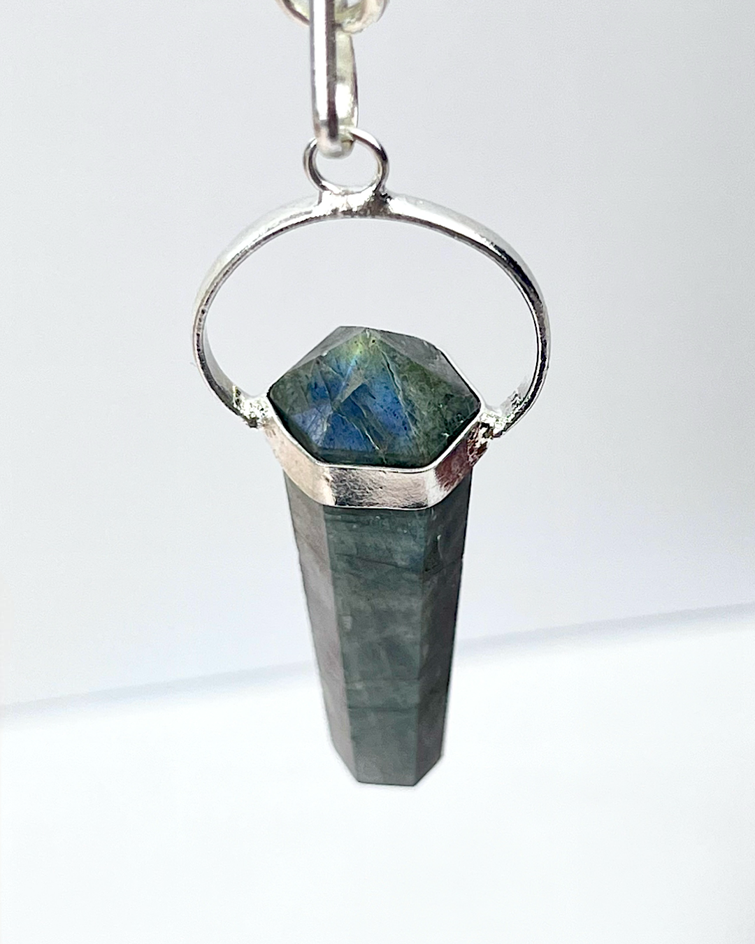 Labradorite Pendulum
