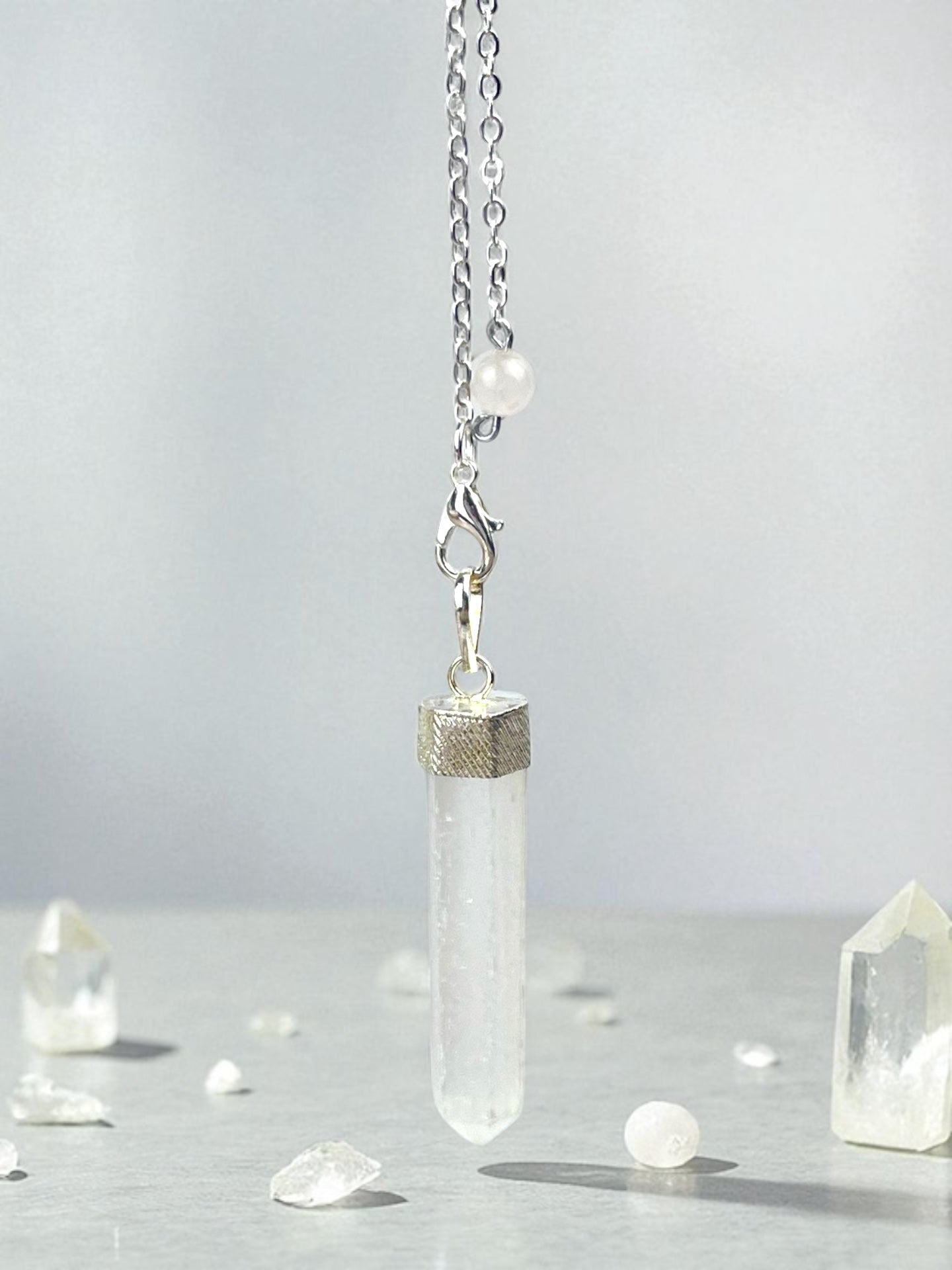 Selenite Pendulum