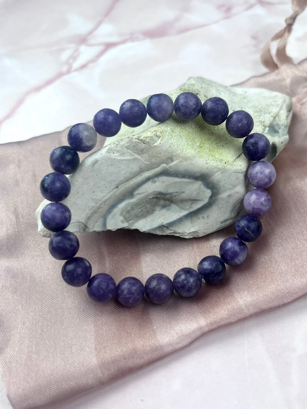 8mm Lepidolite Bracelet