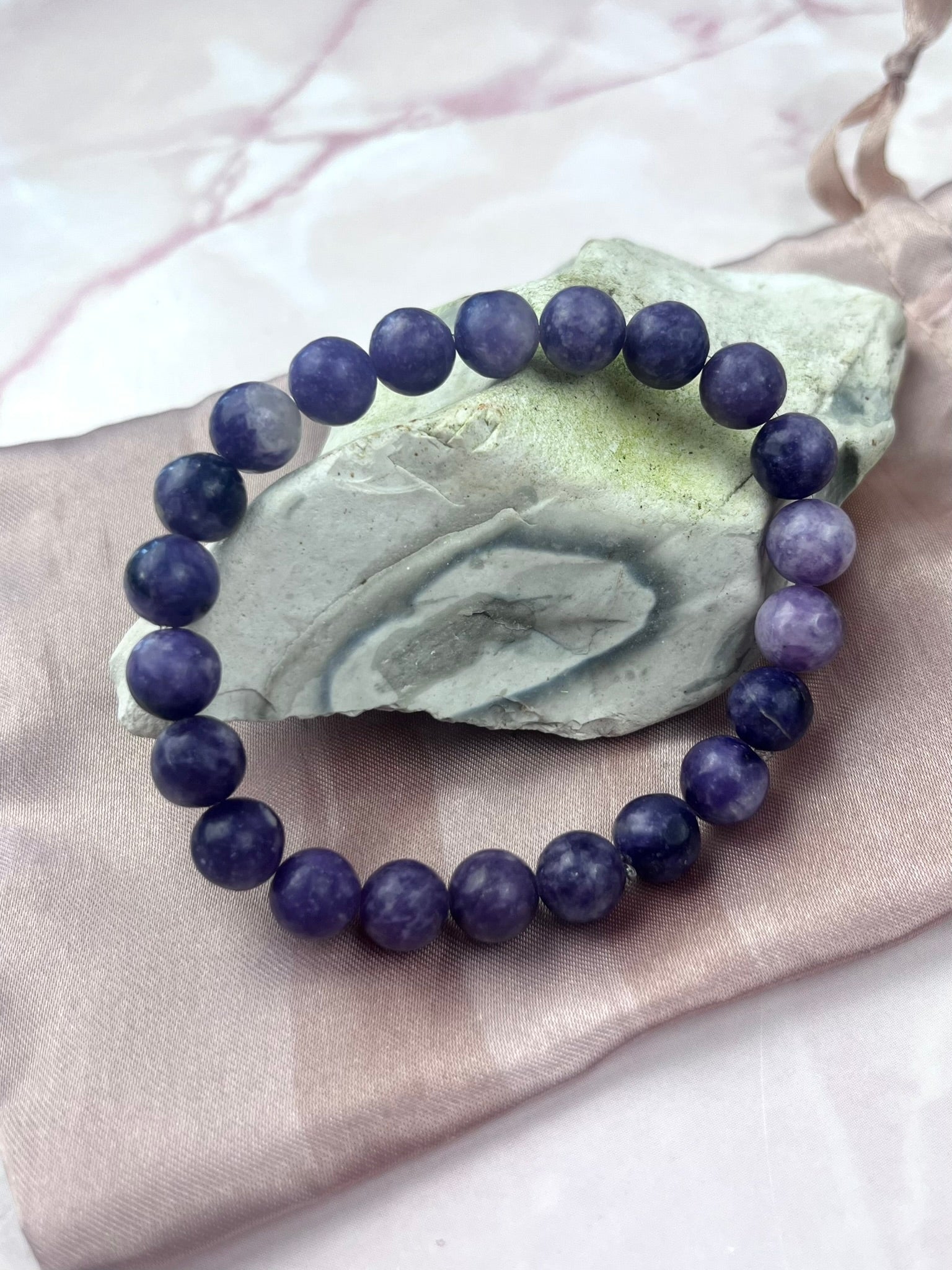 8mm Lepidolite Bracelet