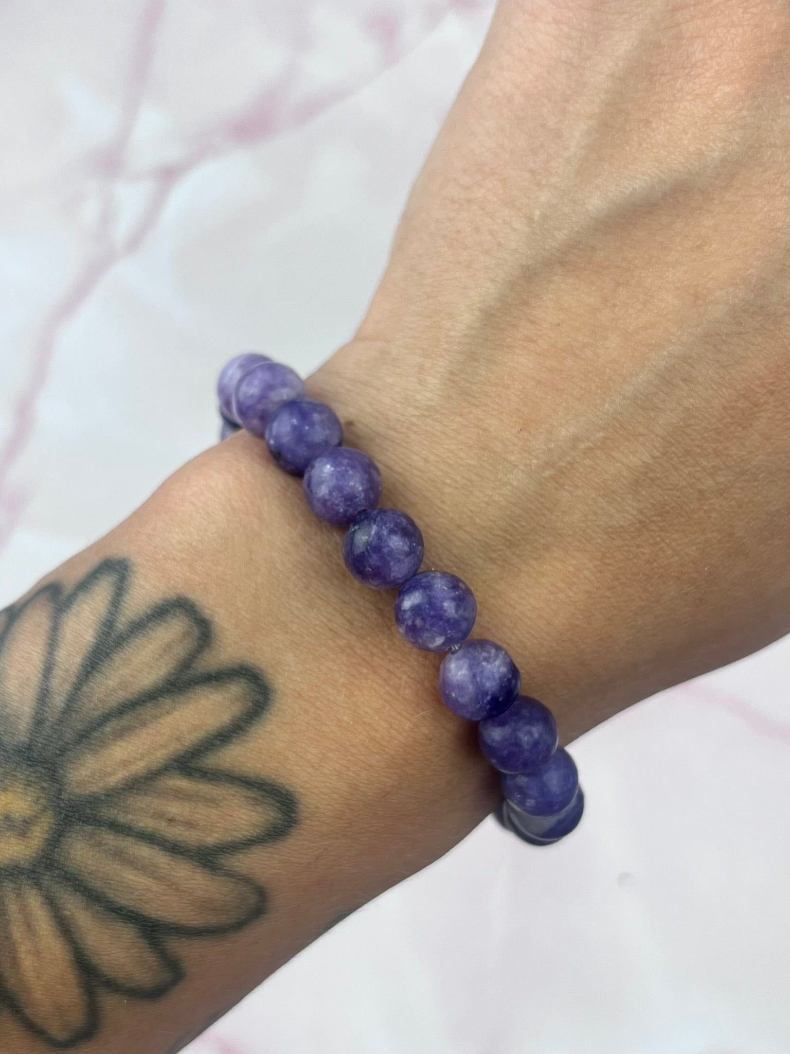 8mm Lepidolite Bracelet