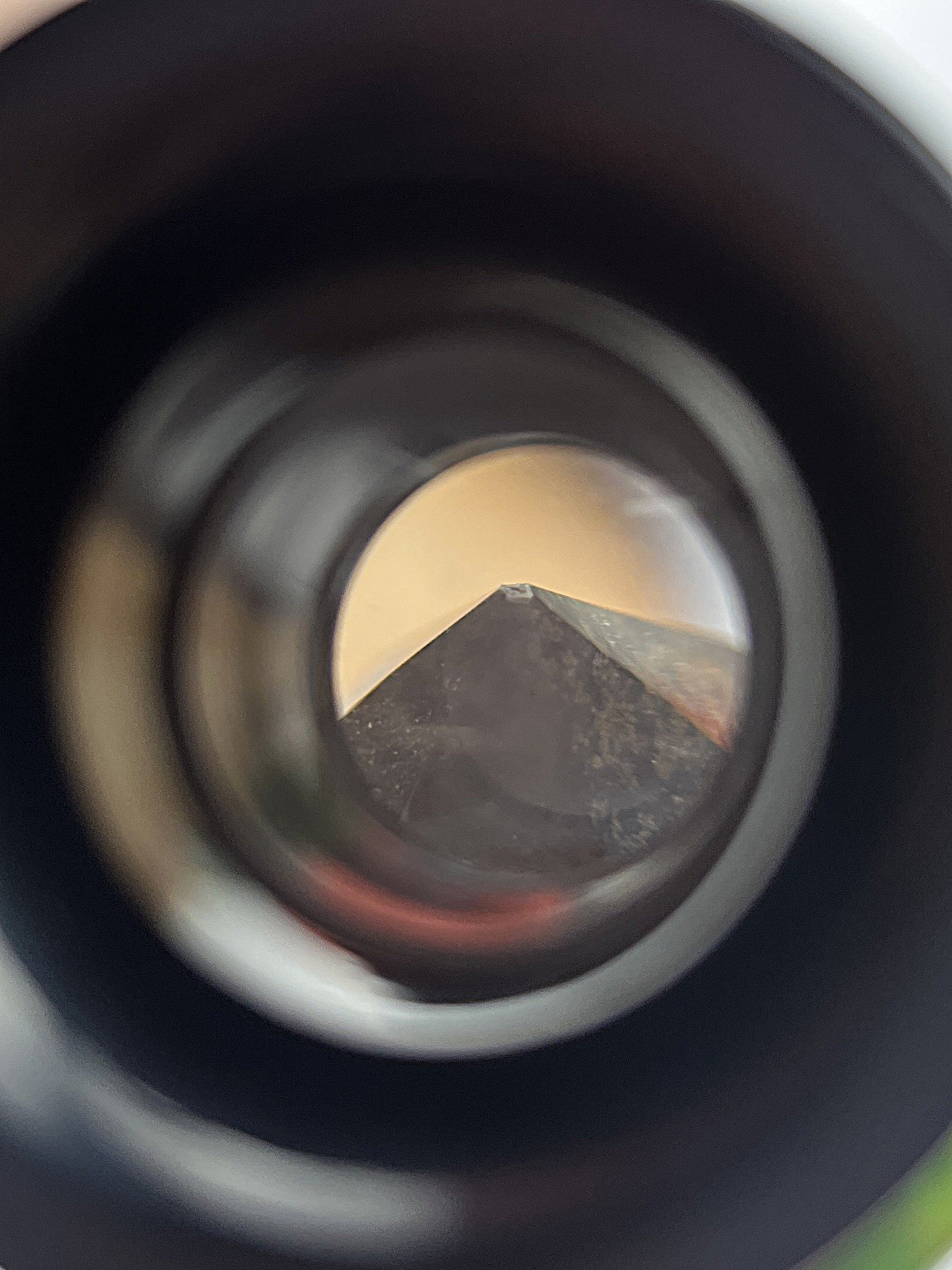 Tigers Eye Tower CHIPPED TIP!