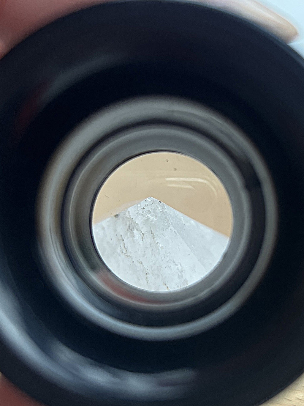 Clear Quartz Tower CHIPPED TIP!