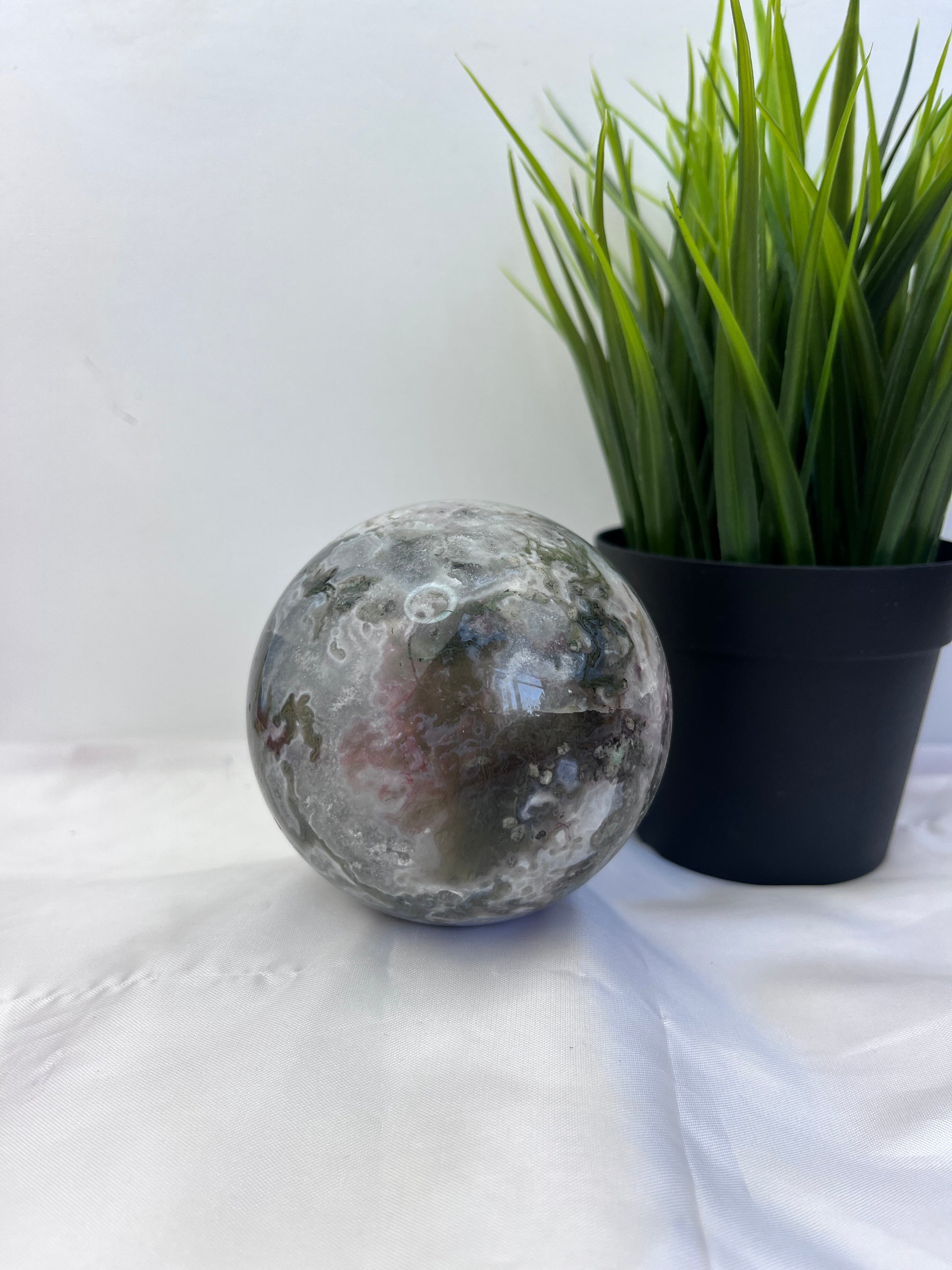 Moss Agate Spheres