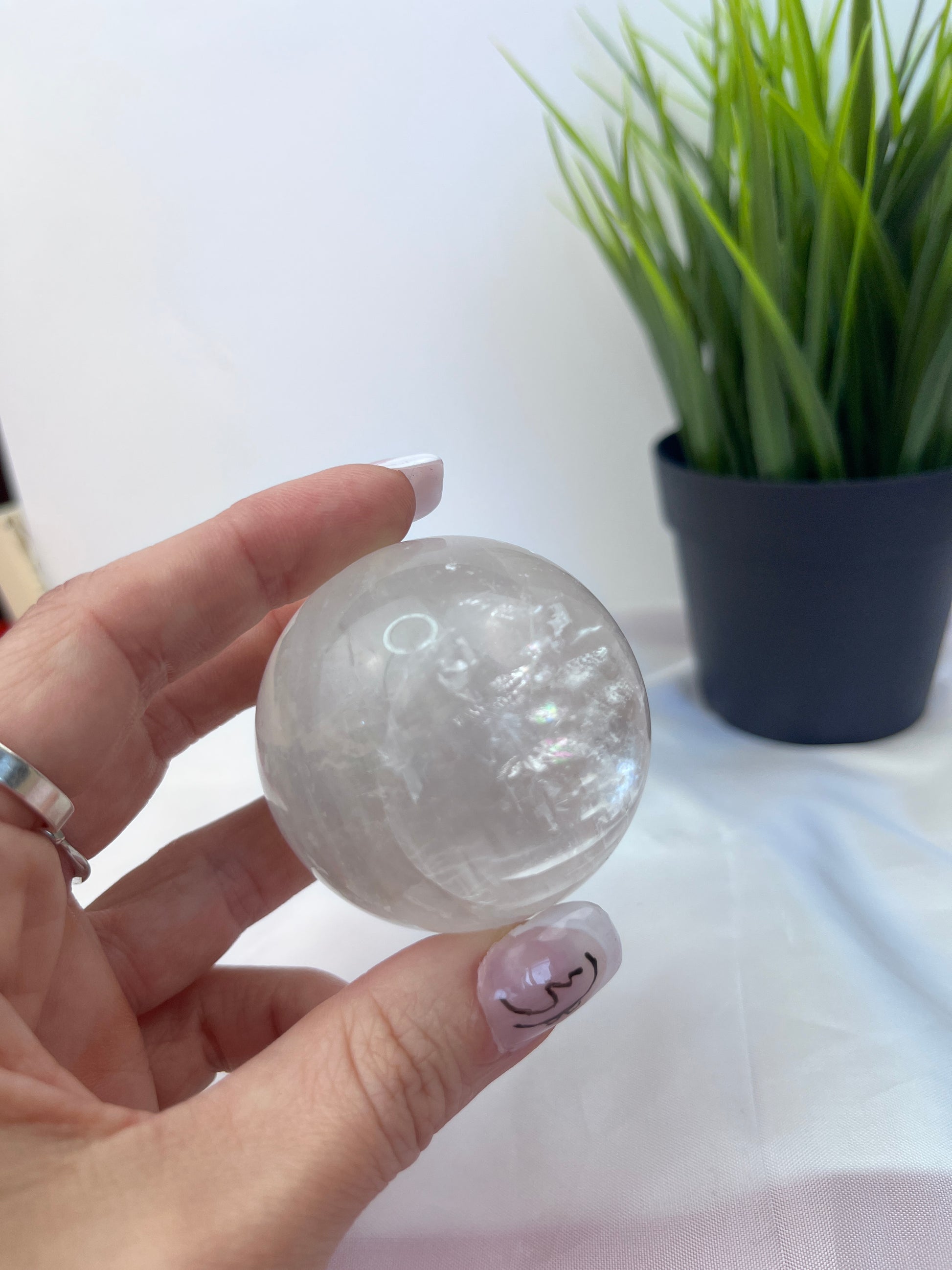 Clear Quartz Sphere