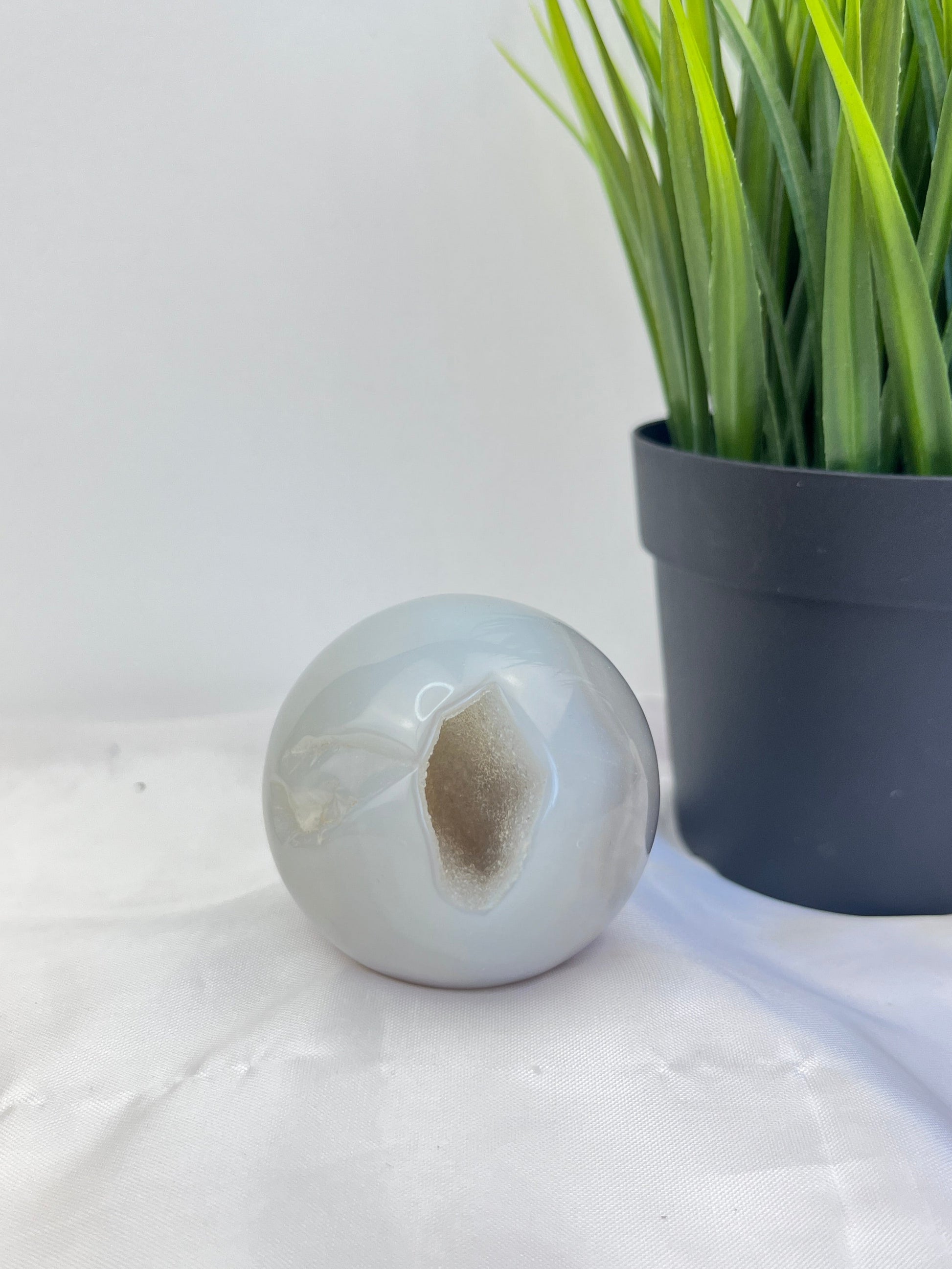 Druzy Agate Sphere