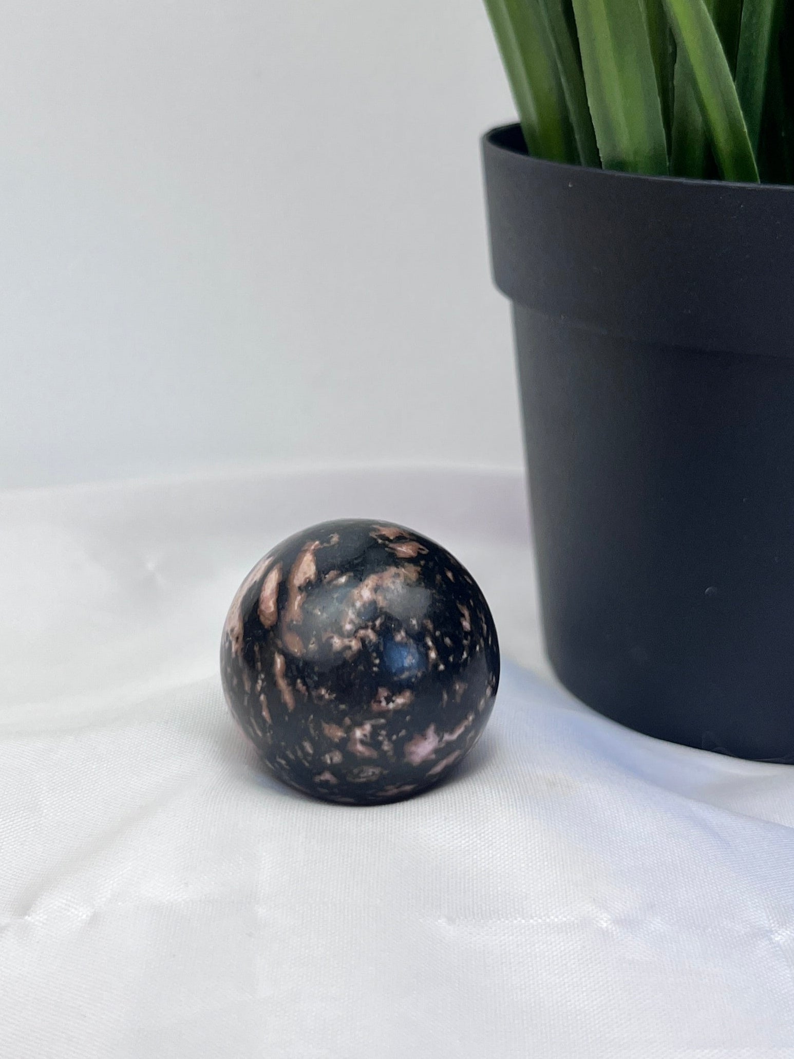Rhodonite Sphere