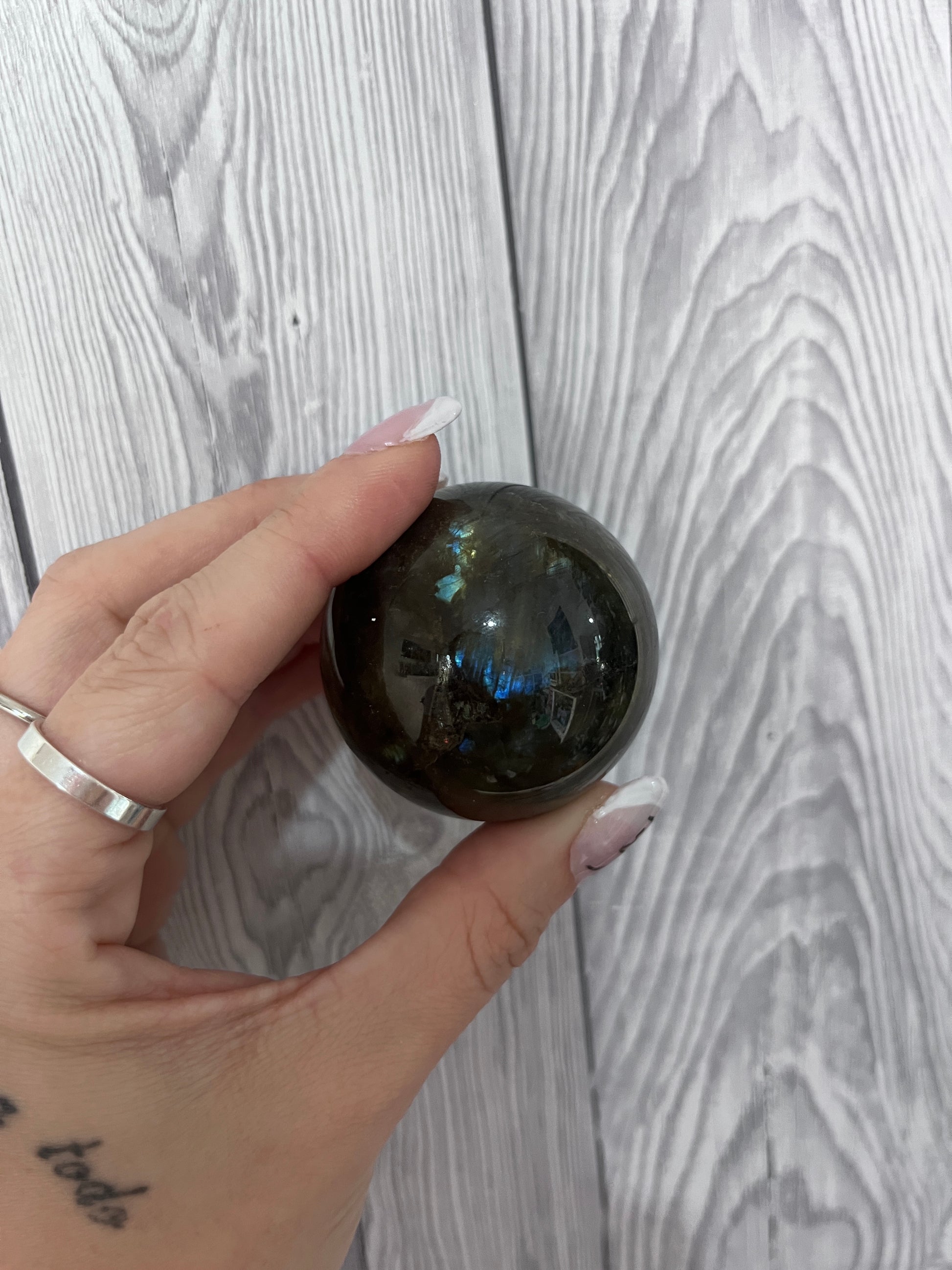 Labradorite Spheres