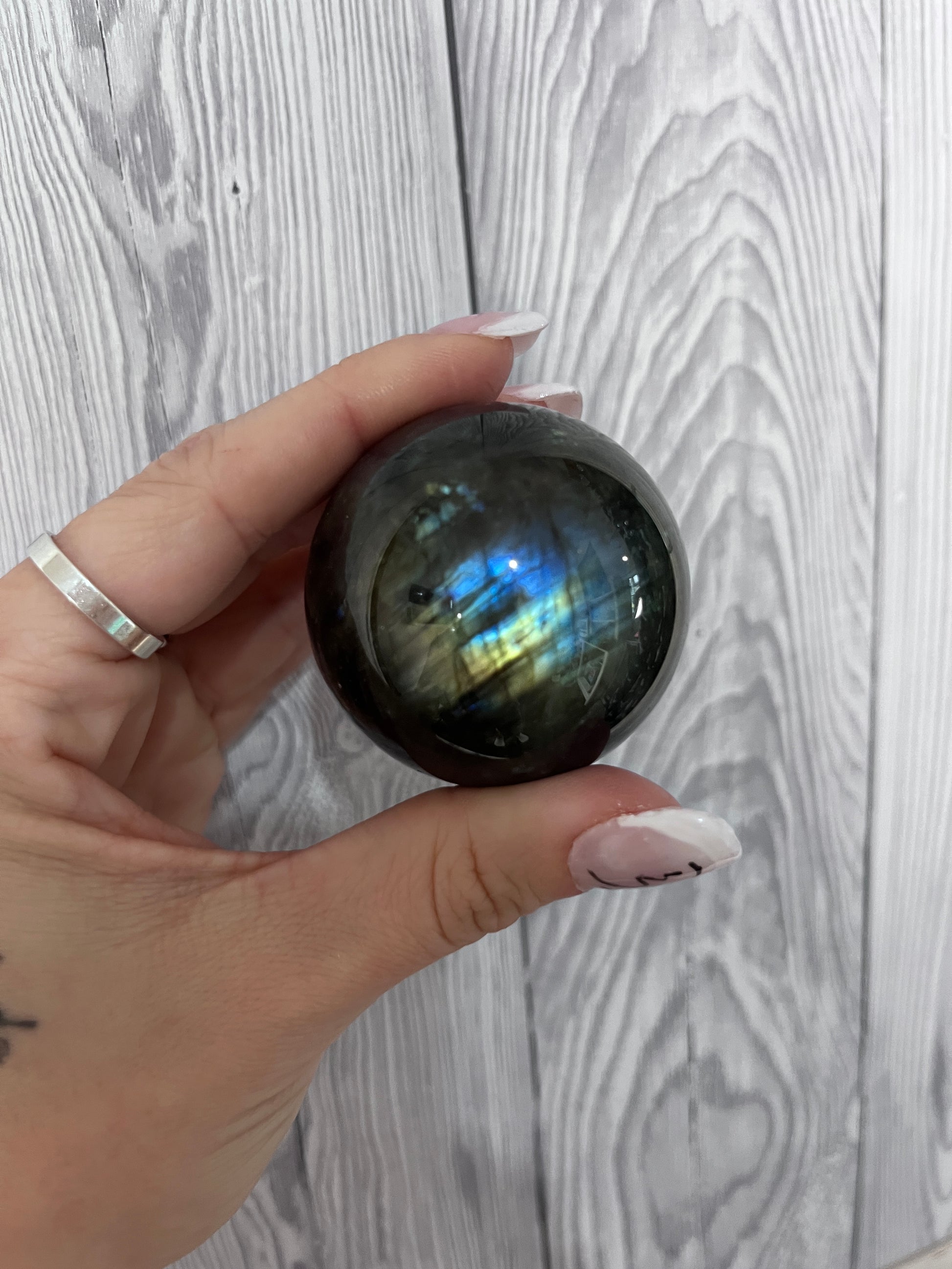 Labradorite Spheres