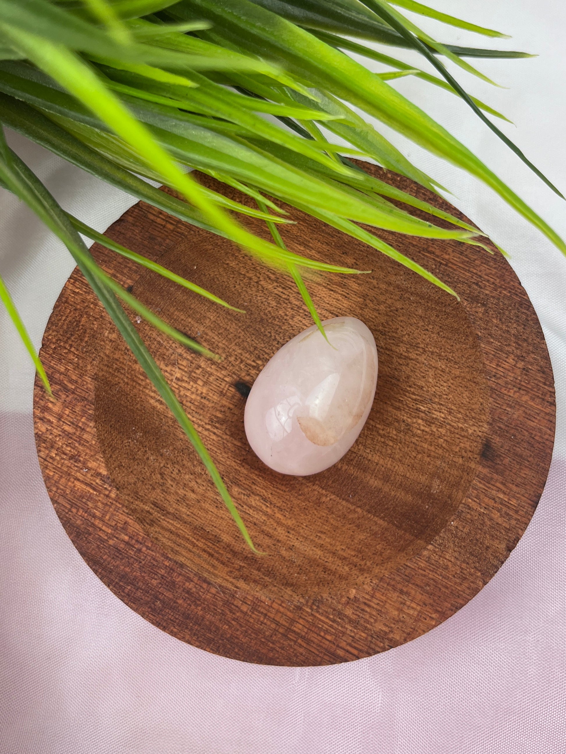 Rose Quartz Egg