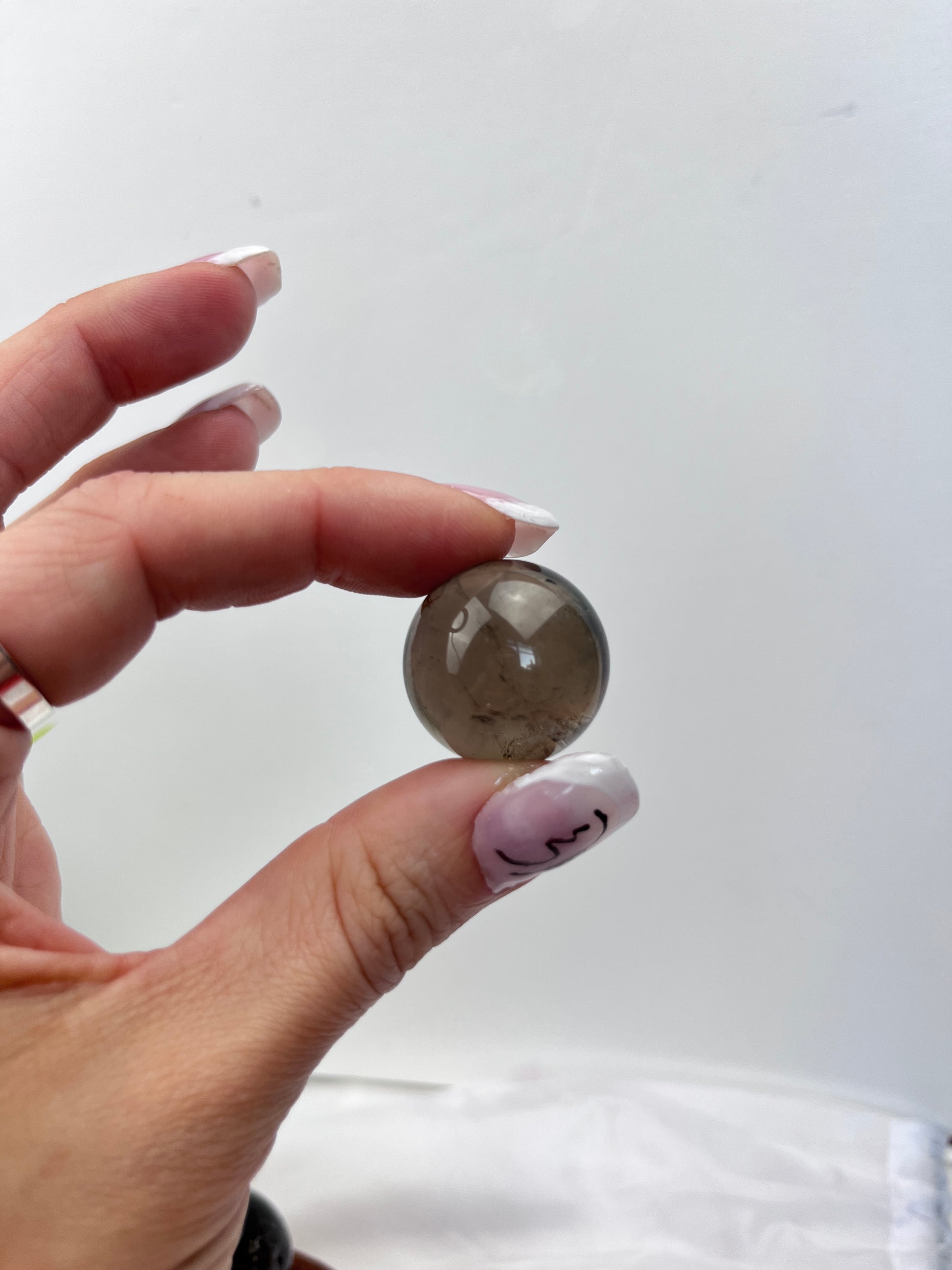 Smoky Quartz Spheres