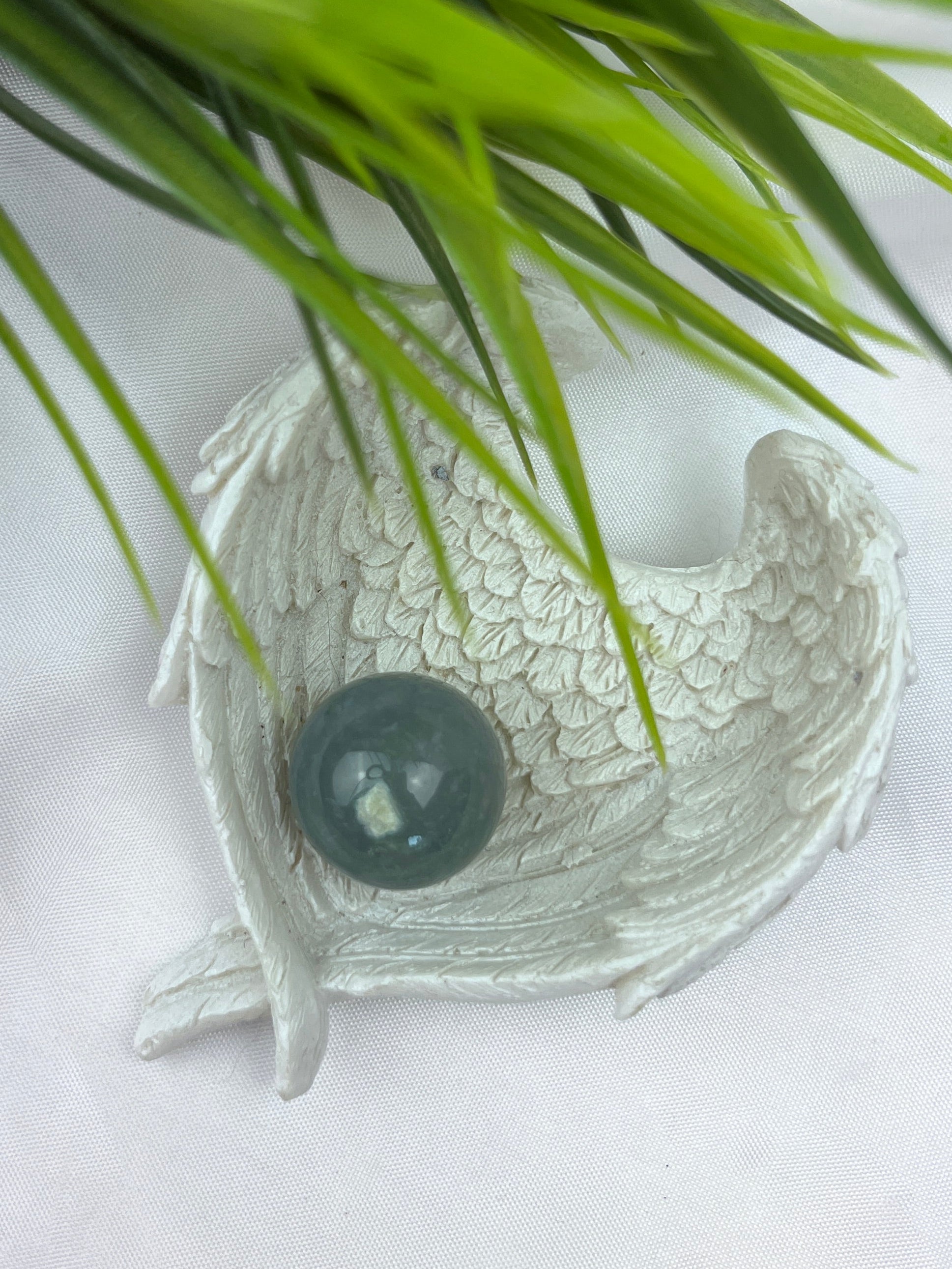 Mini Moss Agate Sphere
