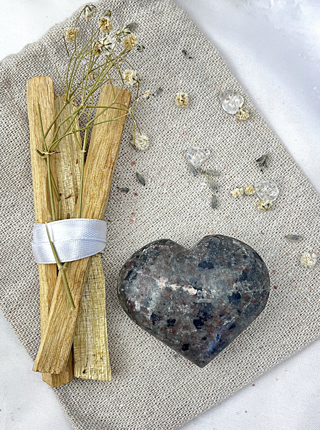 Larvikite Heart