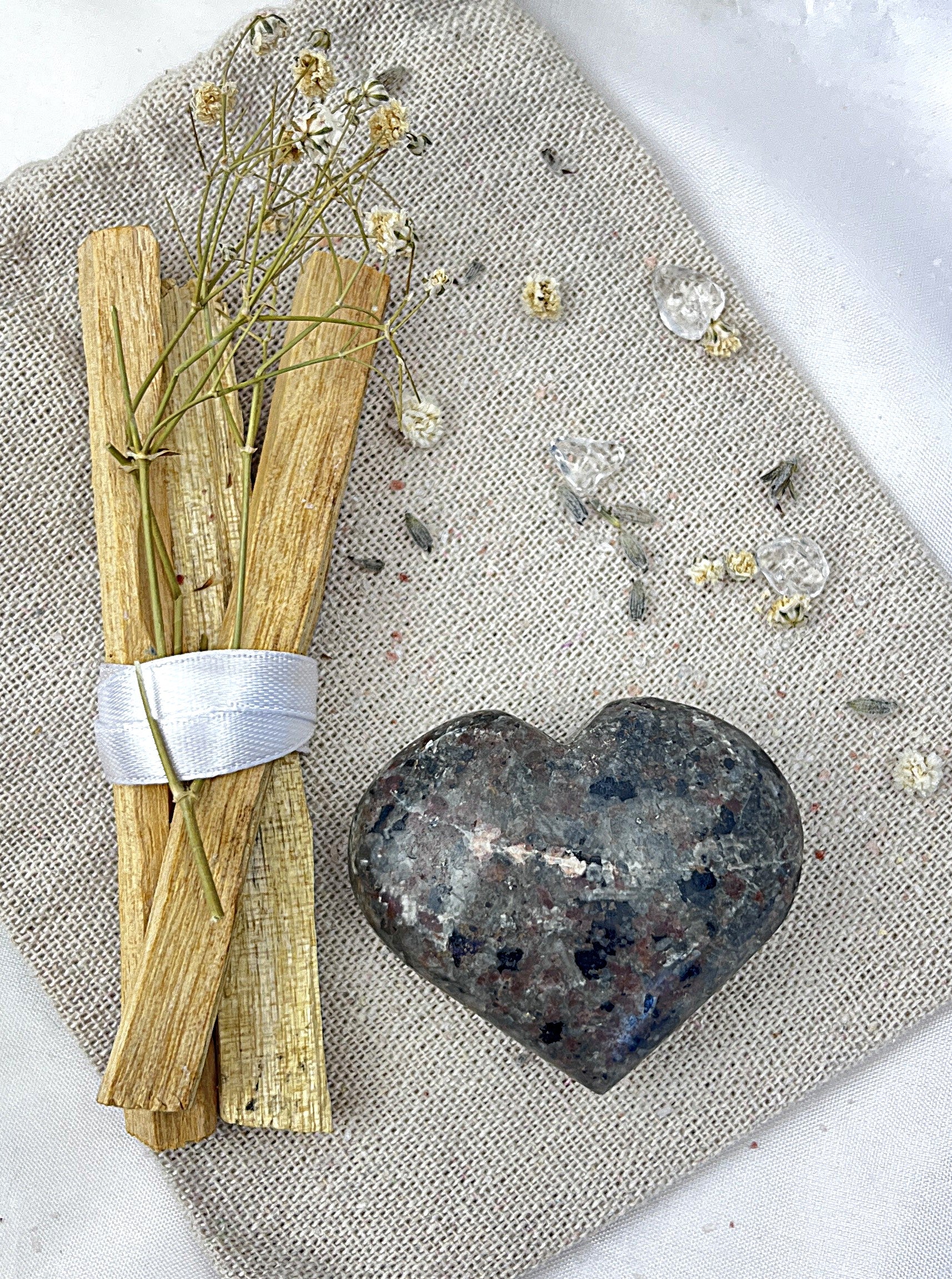 Larvikite Heart