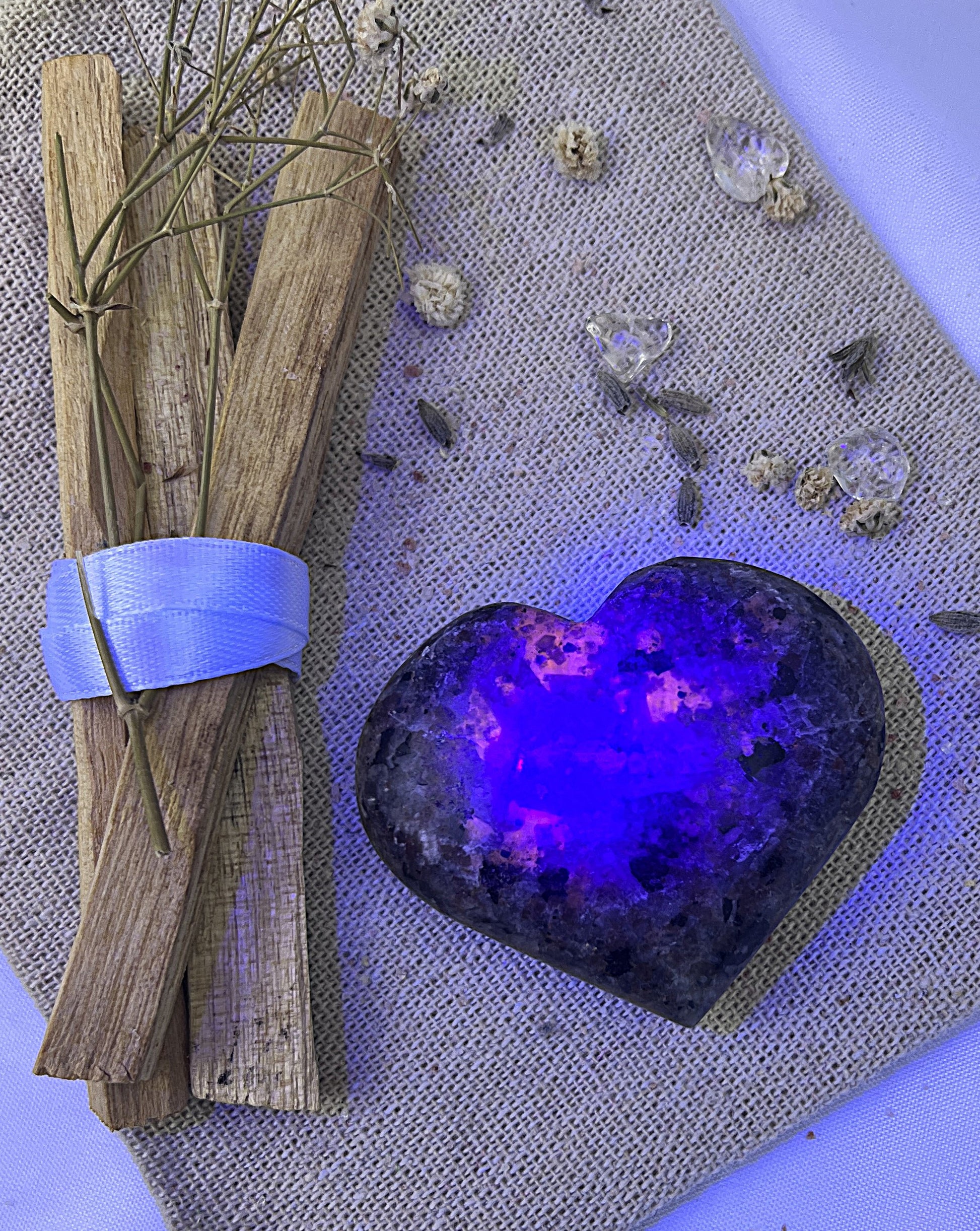 Larvikite Heart