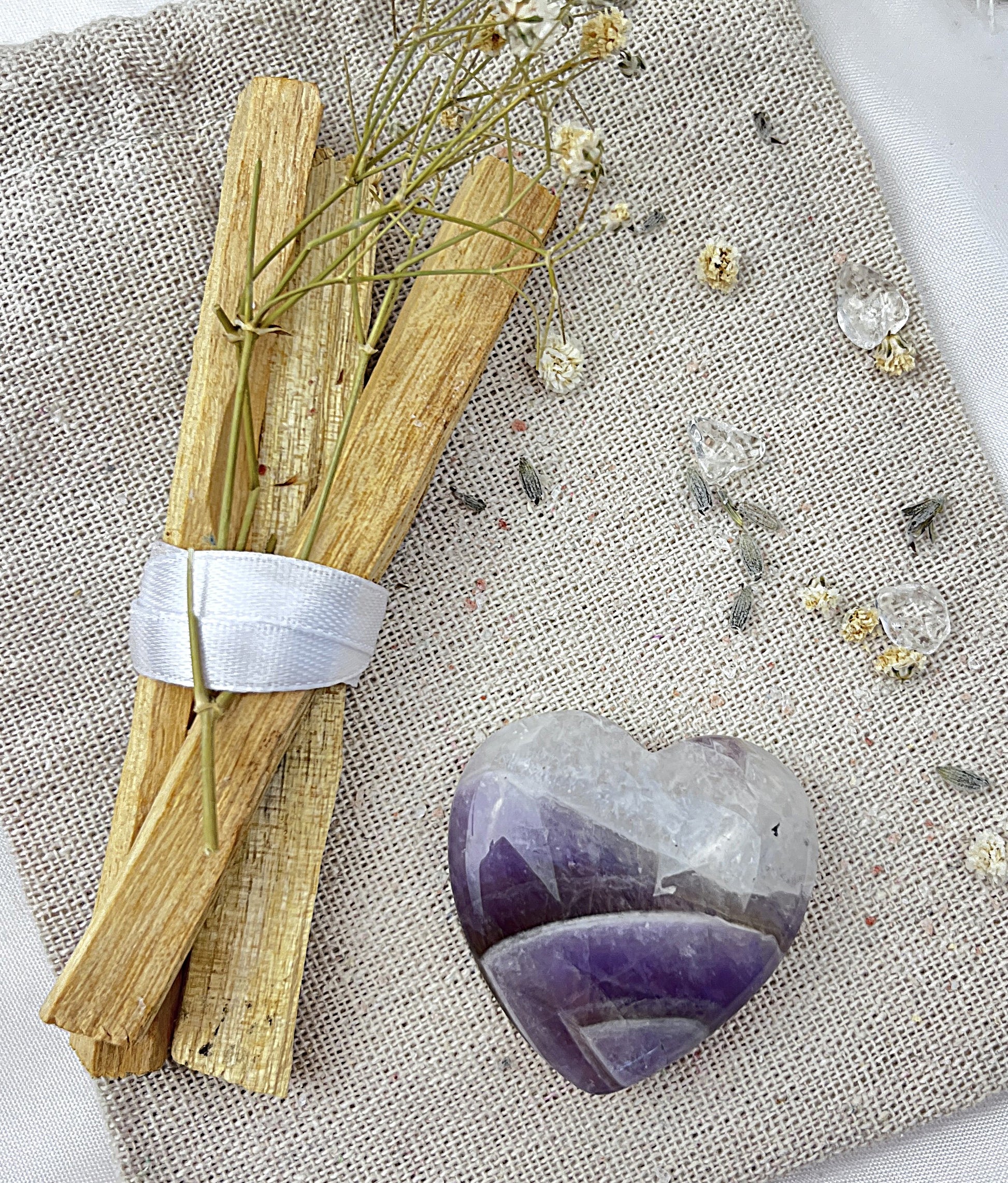 Dream Amethyst Heart