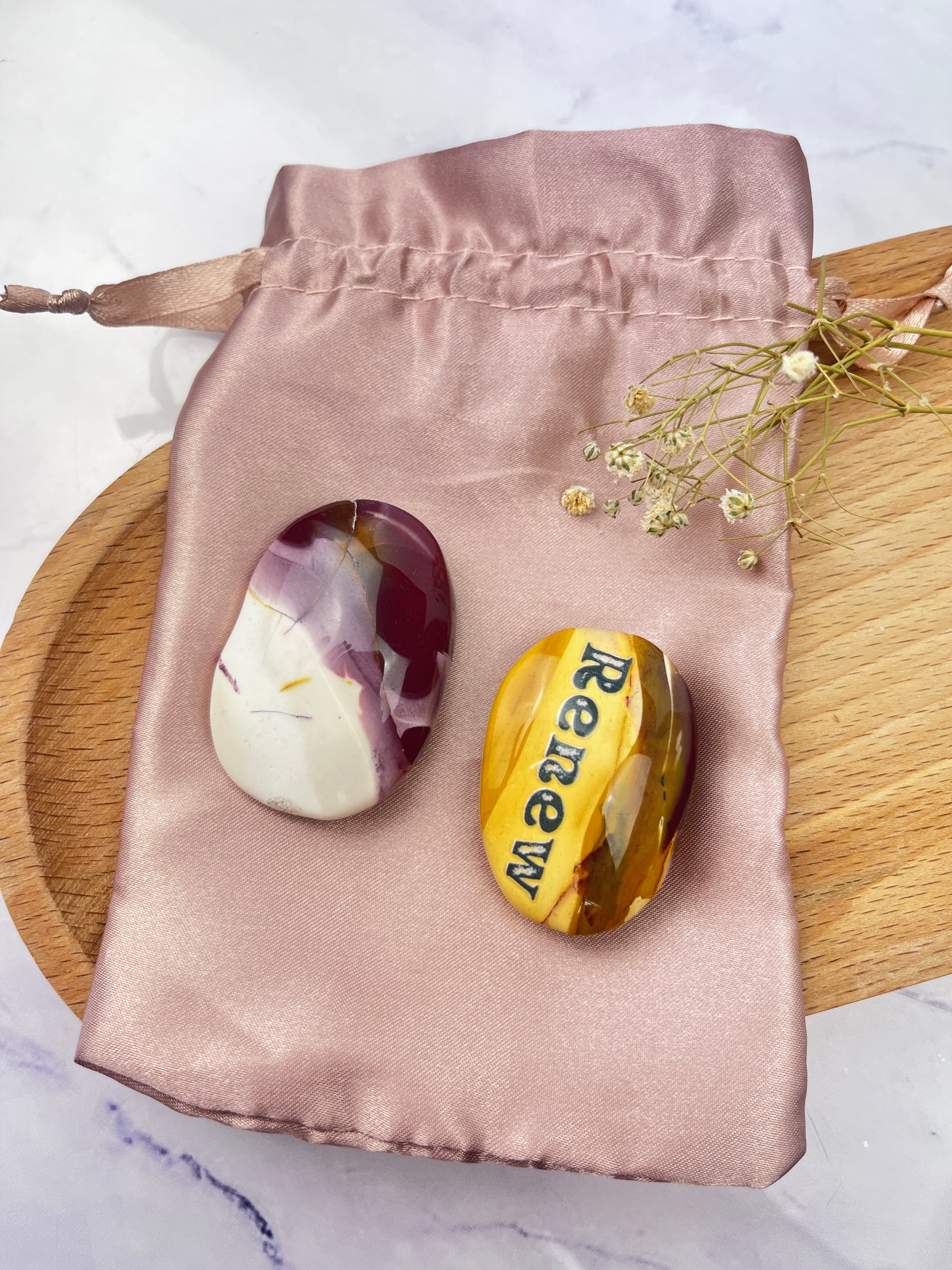 Various Thumb Worry Stones
