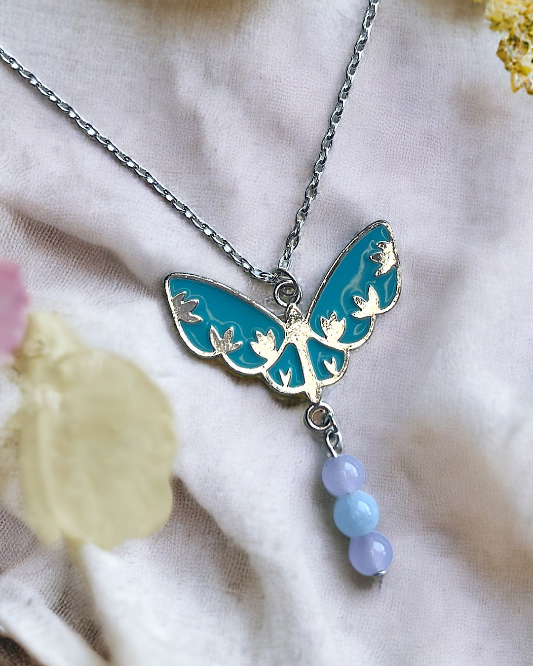 Butterfly Crystal Necklace