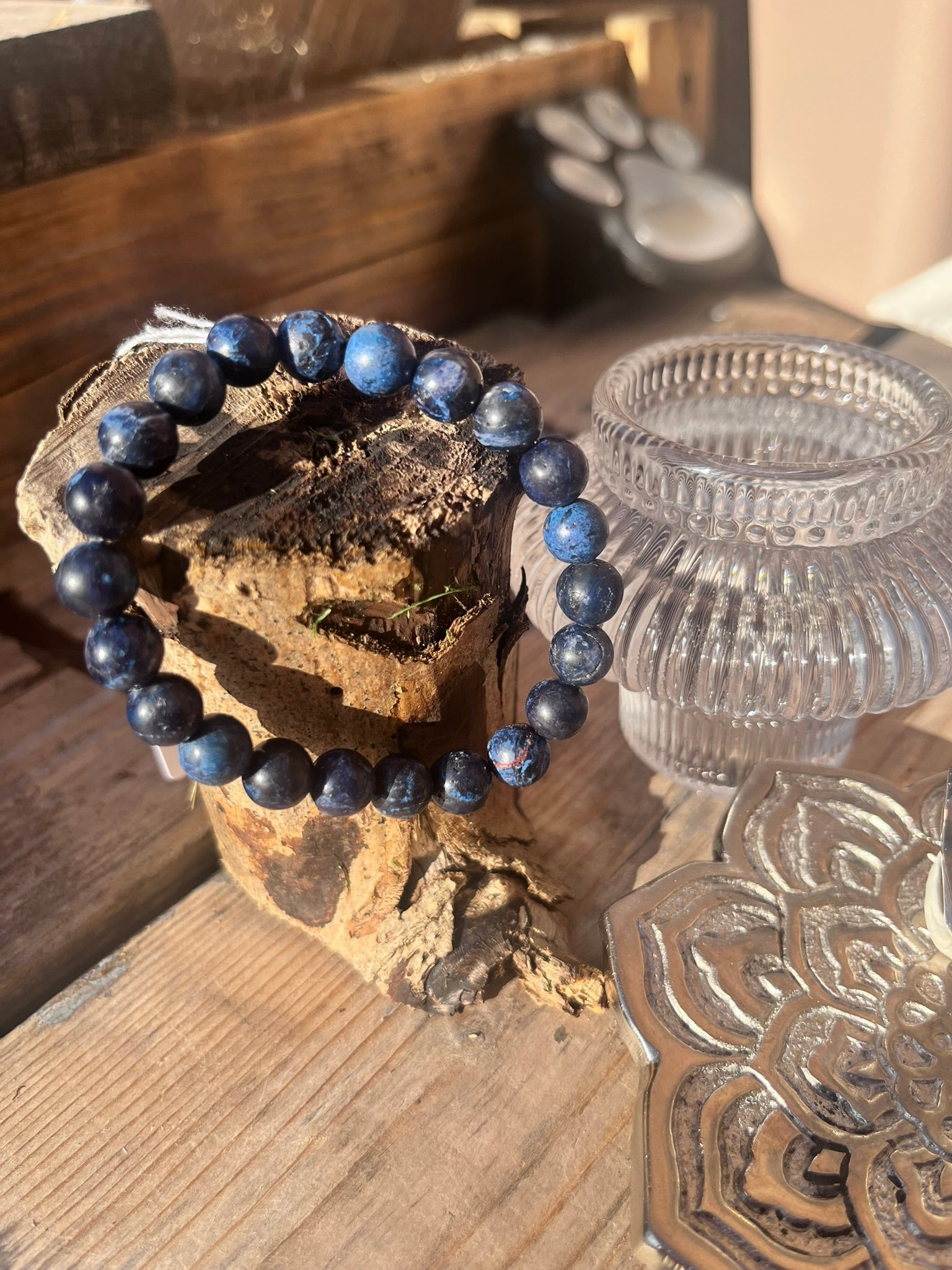 Sodalite DEEP BLUE 8mm Bracelet