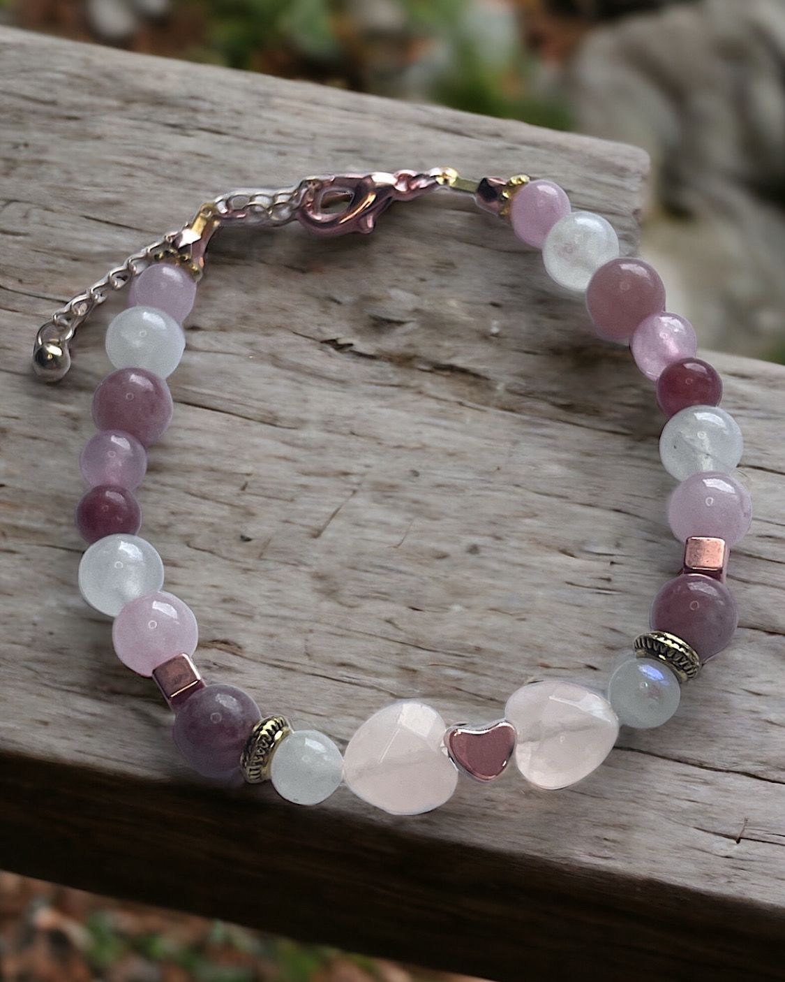 Summer Romance Rose Gold Bracelet