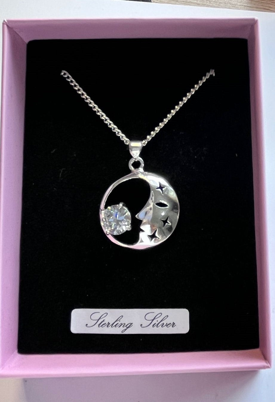 S925 Moon Necklace