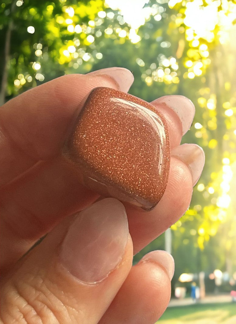 Goldstone Tumble Stone