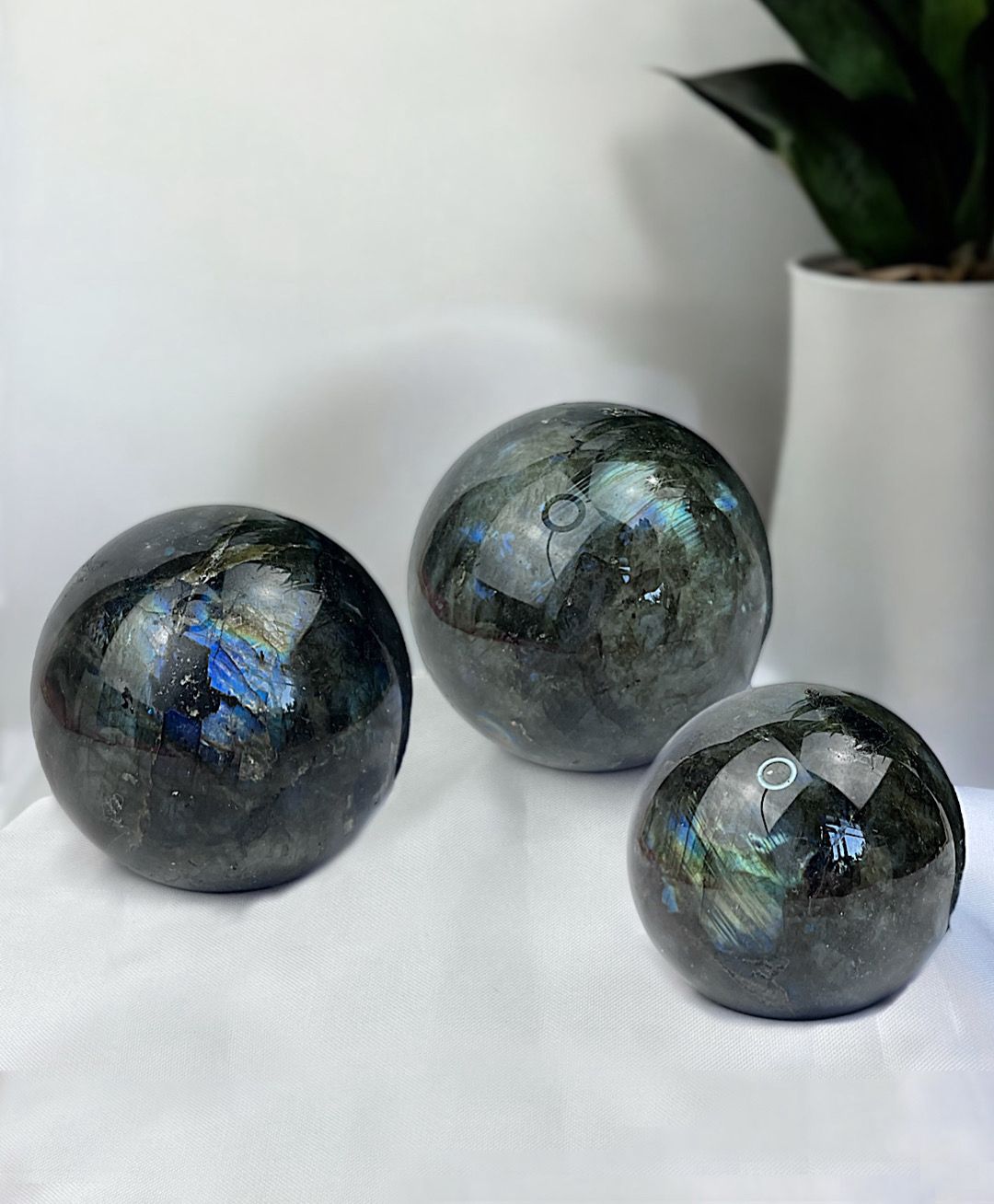 Labradorite Spheres