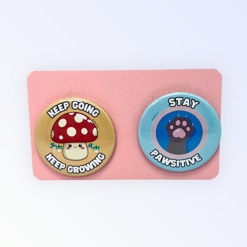 38mm Cute Badge Duo Sets