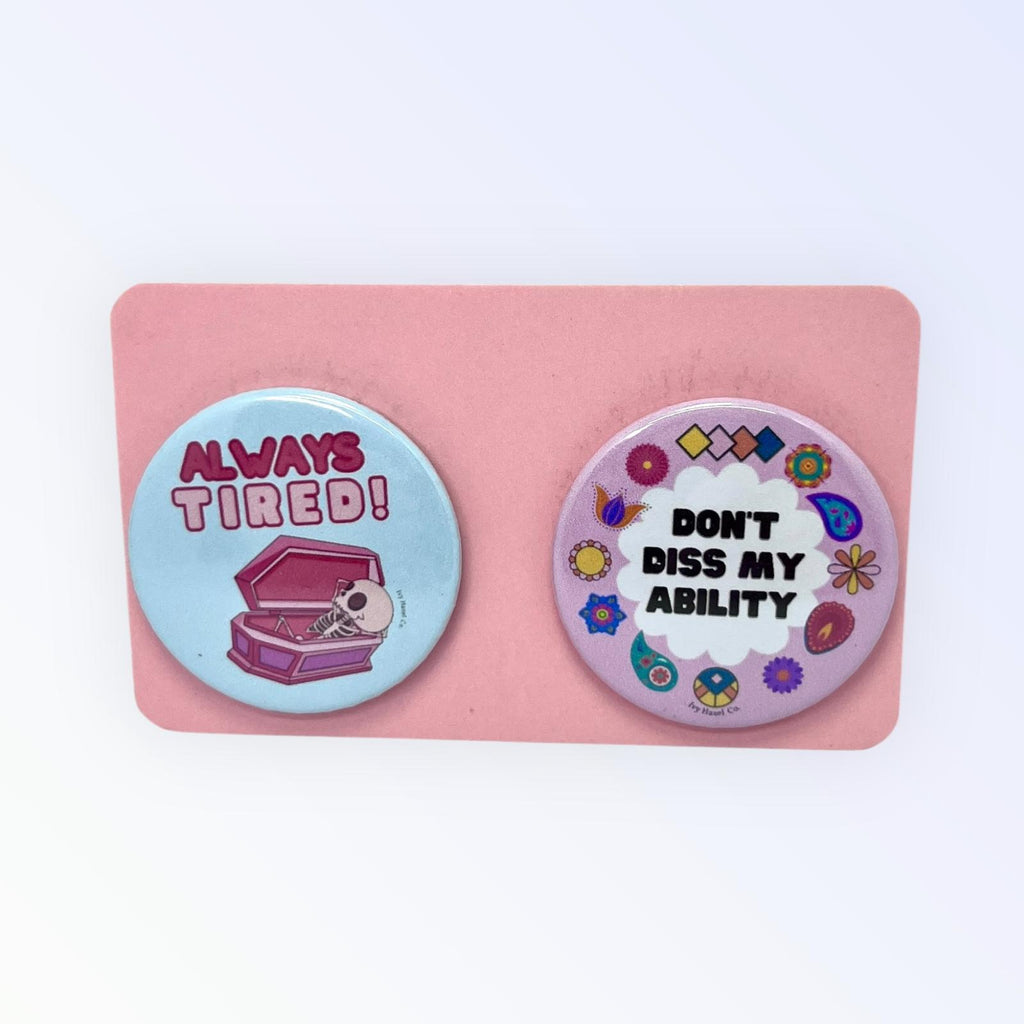 38mm Cute Badge Duo Sets