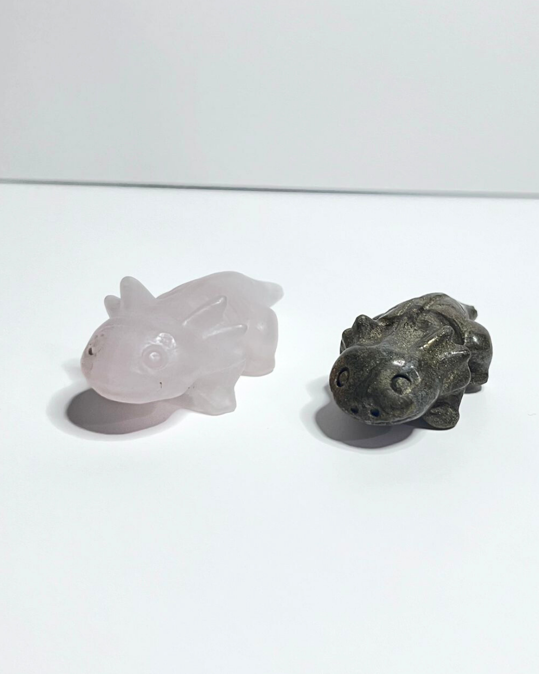 Axolotl Carvings