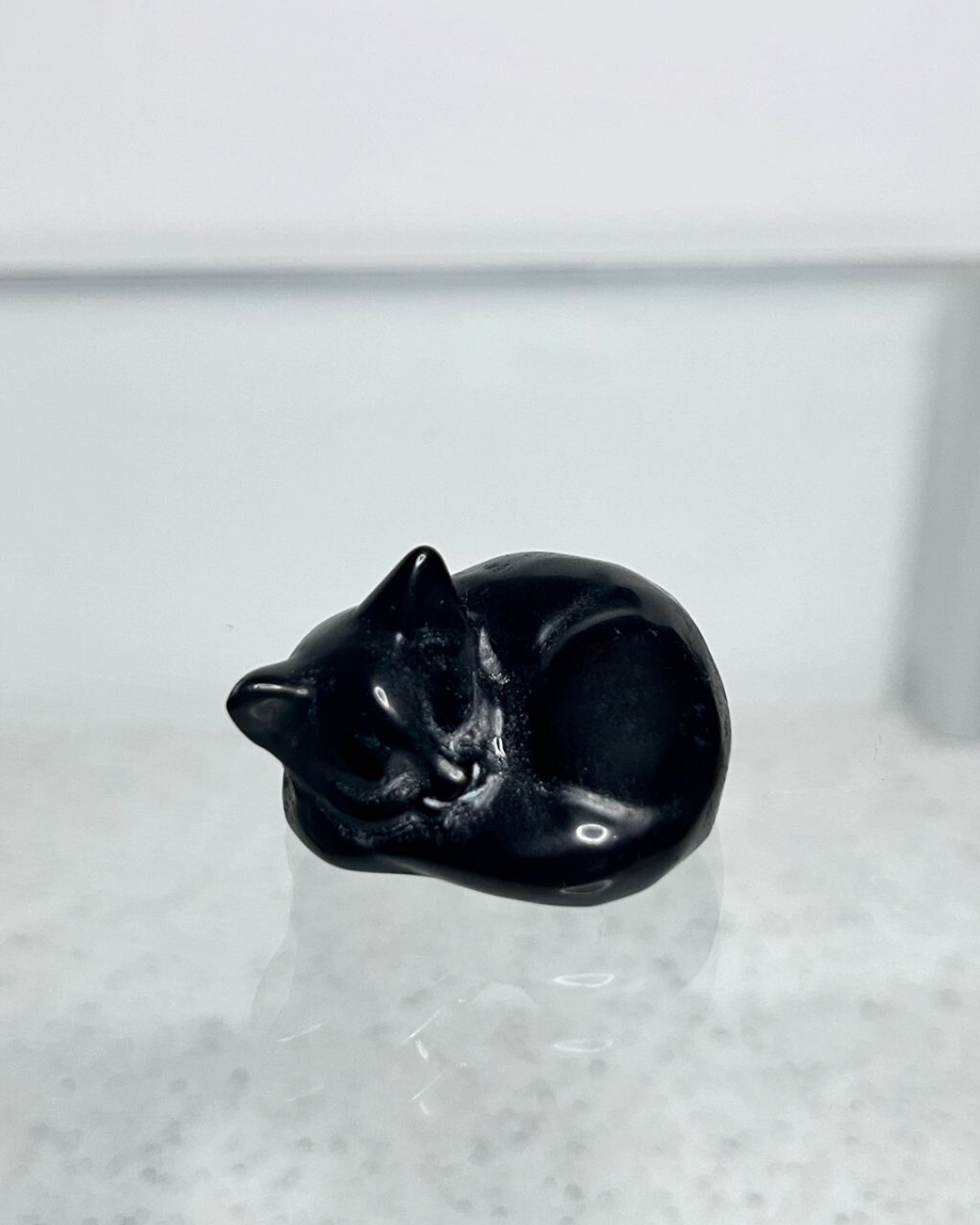 Sleeping Cat Carving