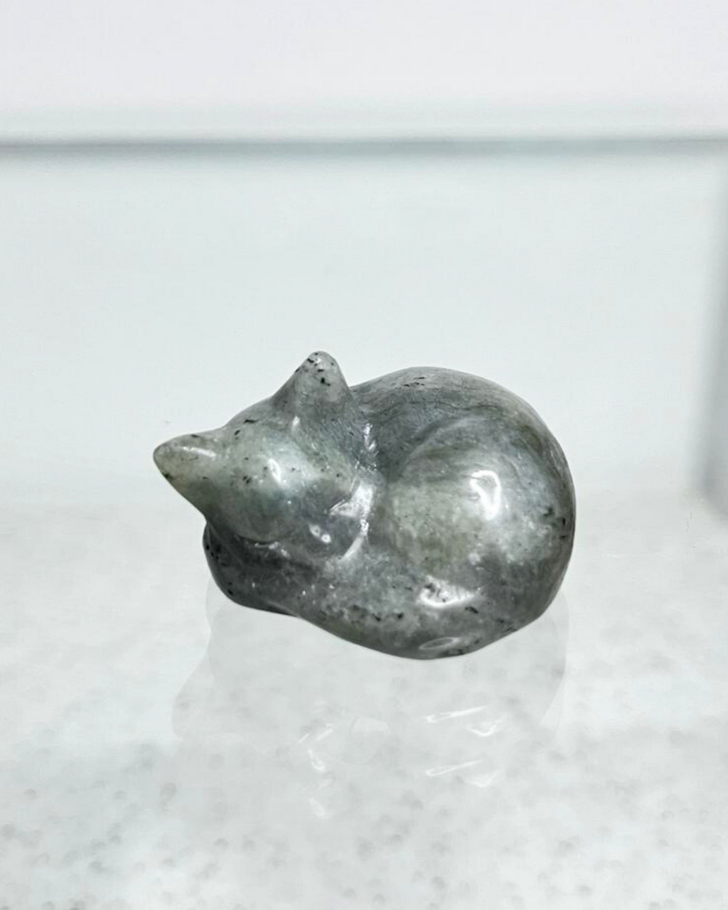 Sleeping Cat Carving