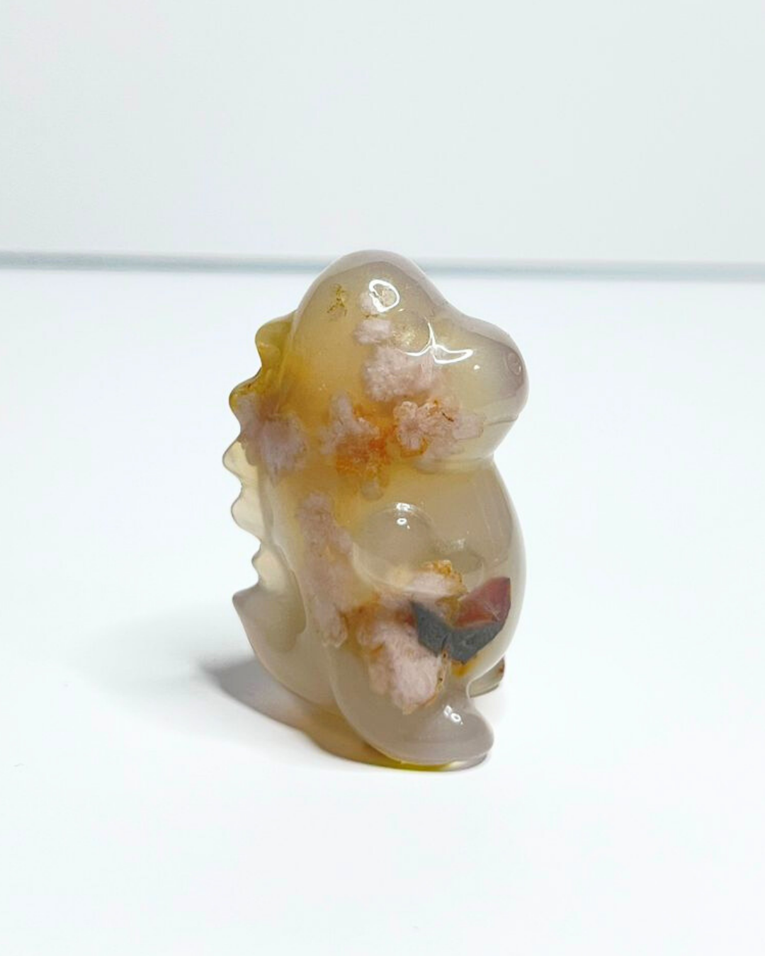 Flower Agate Dino