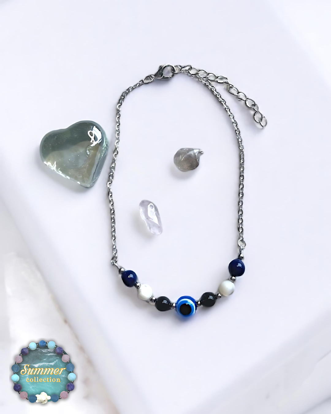 Ankle Bracelet Evil Eye