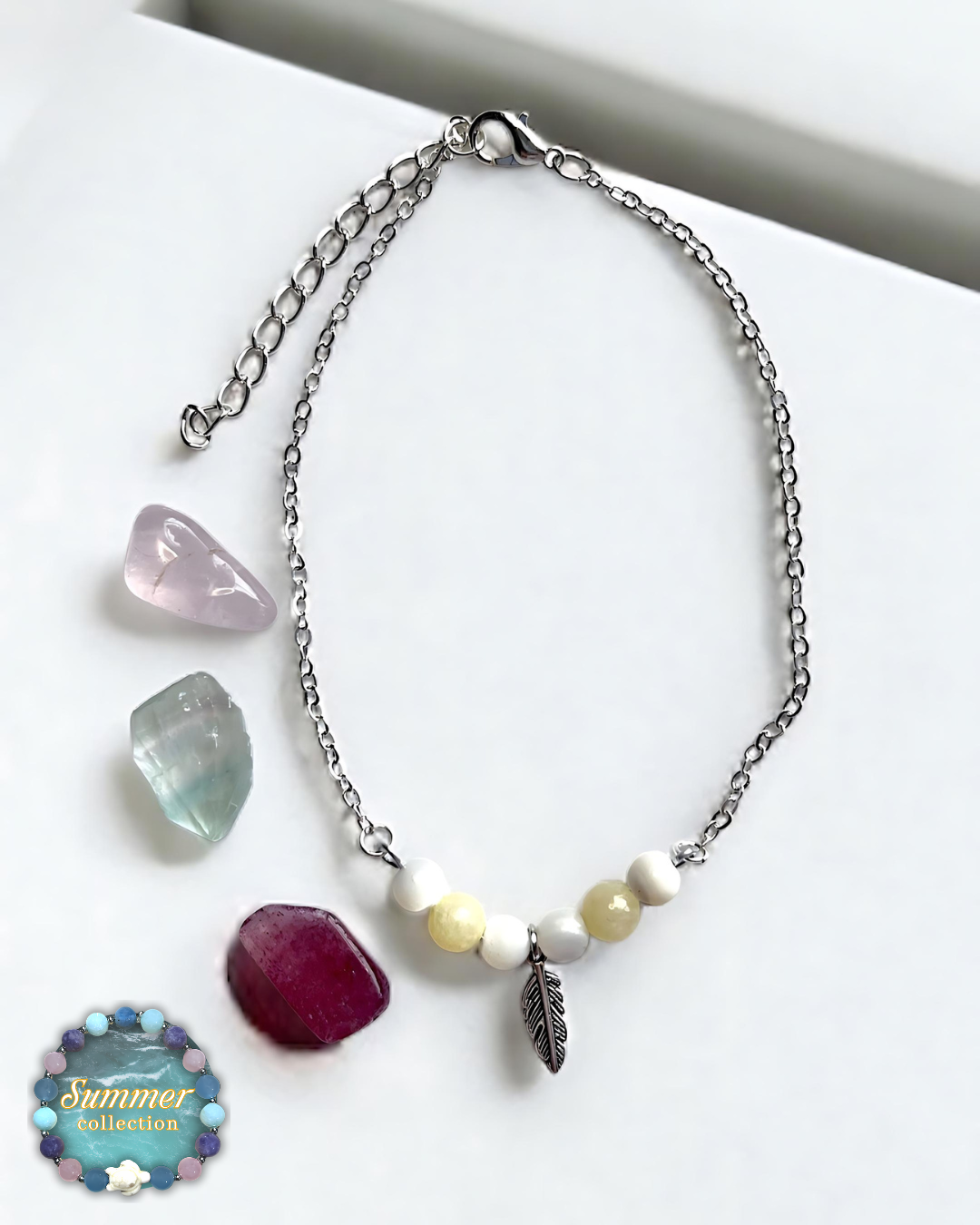Ankle Bracelet Feather
