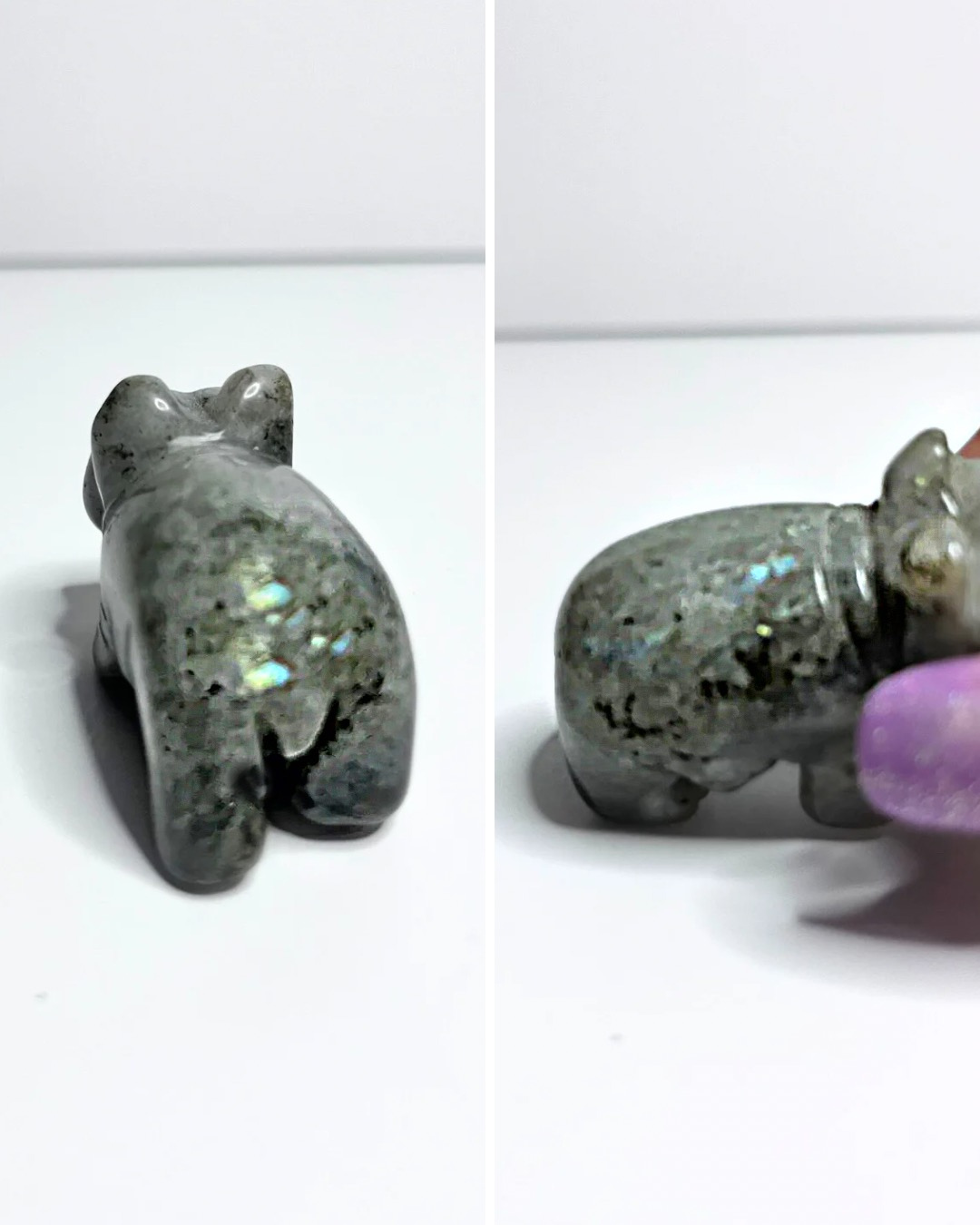 Labradorite Hippo